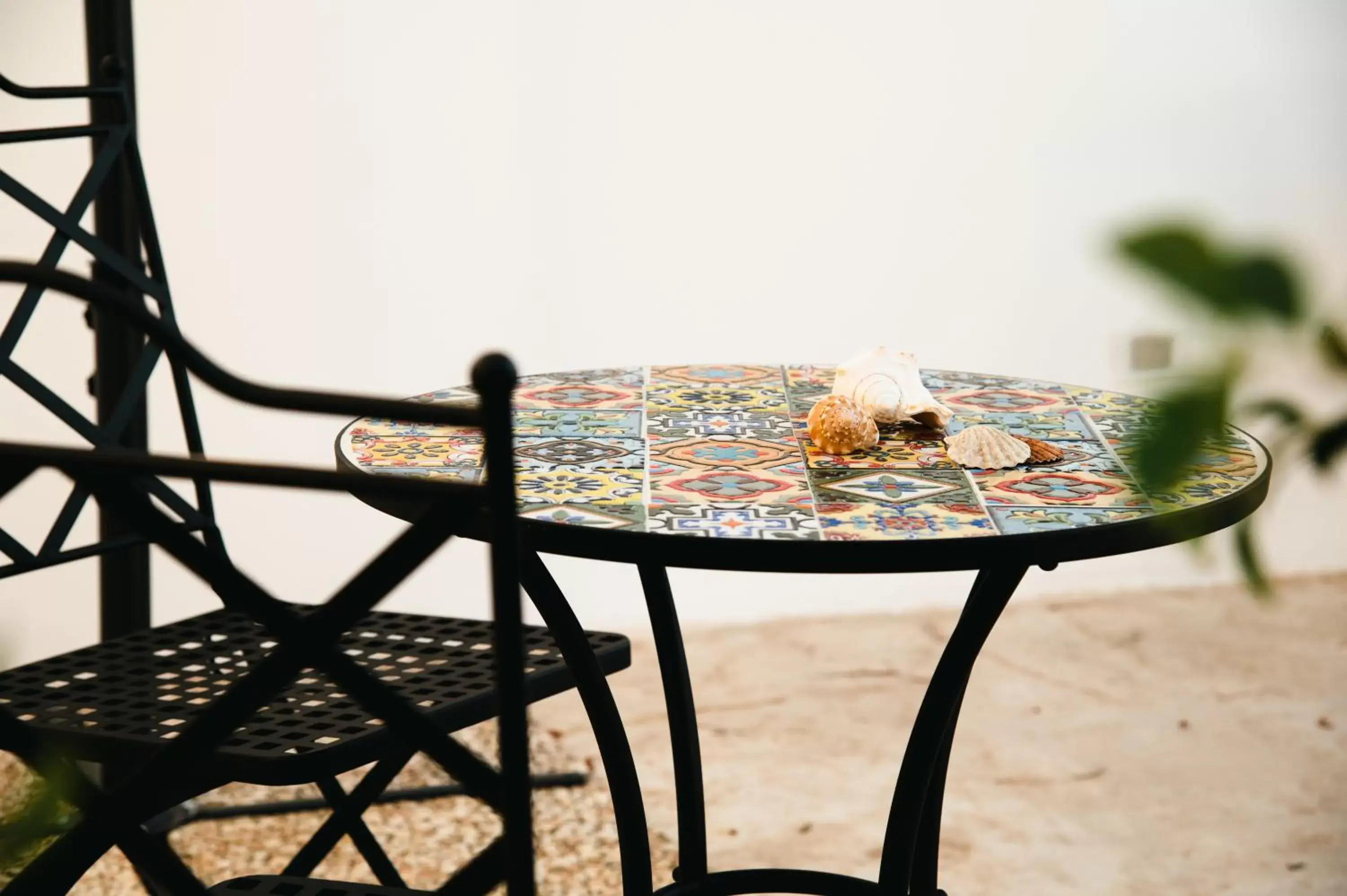 Dining Area in Granelli di sabbia