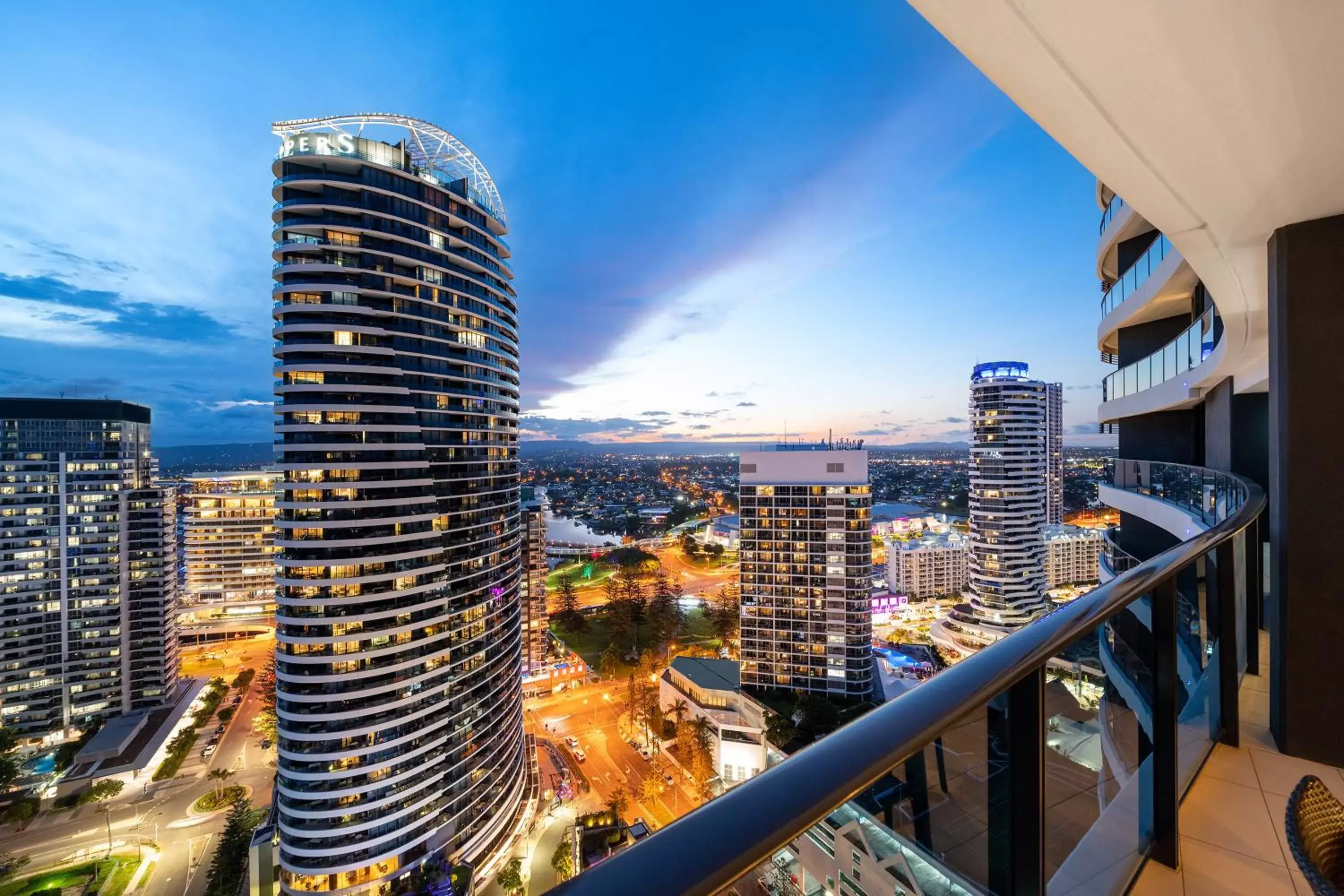 Balcony/Terrace in Peppers Broadbeach