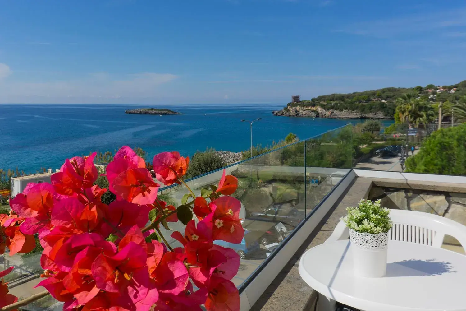 Balcony/Terrace in Hotel Calanca