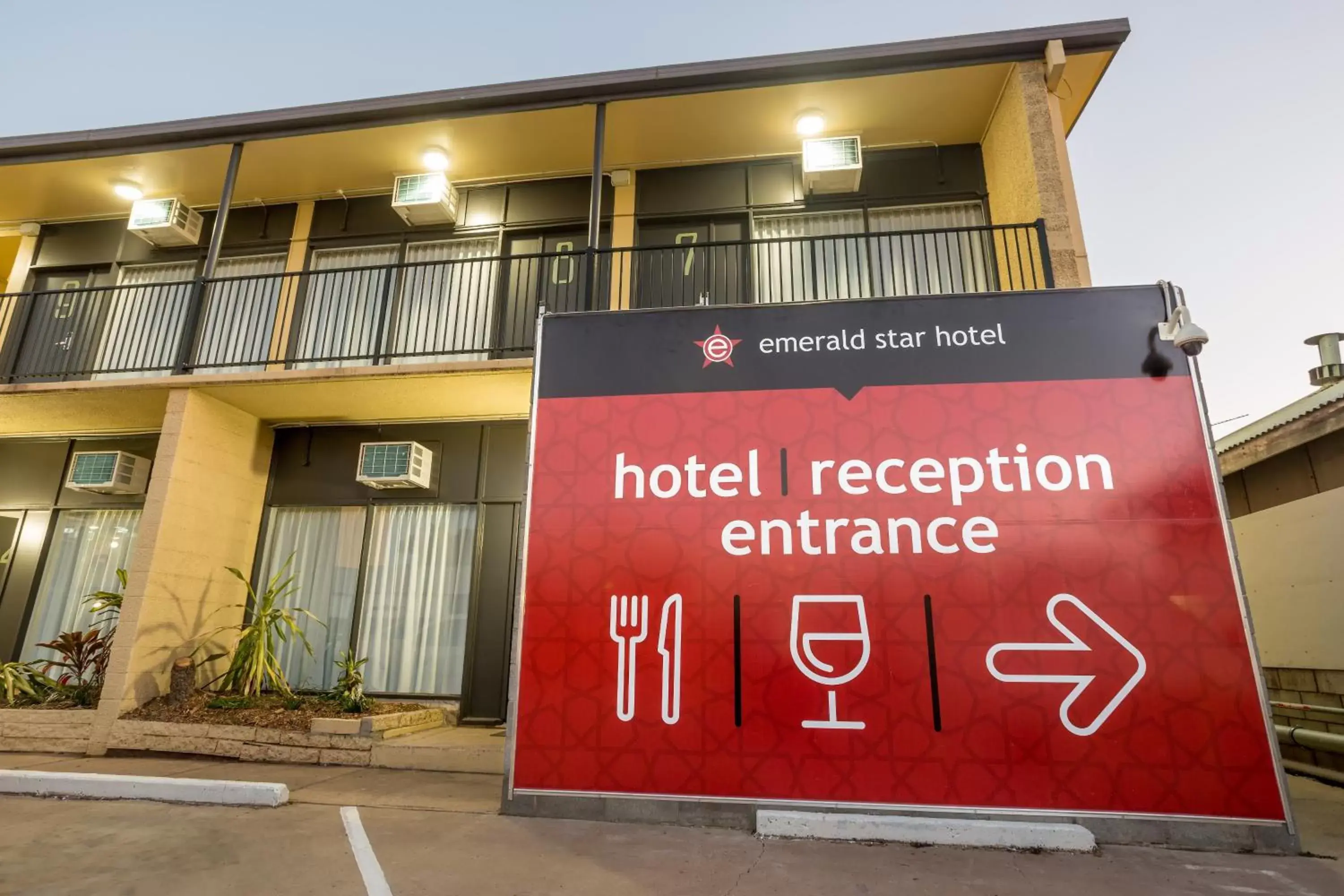 Facade/entrance, Property Building in Nightcap at Emerald Star Hotel