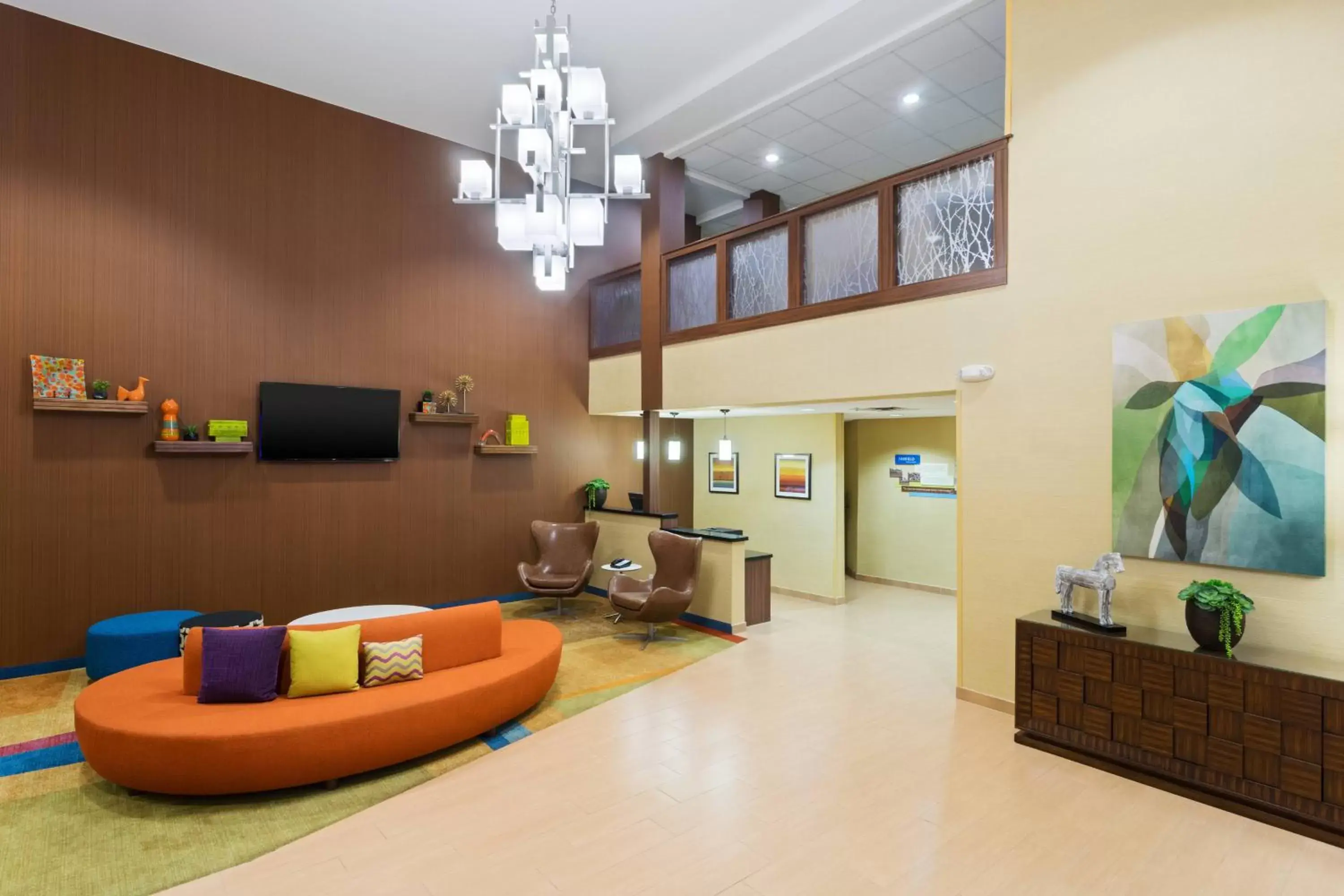 Lobby or reception in Fairfield Inn & Suites by Marriott Odessa