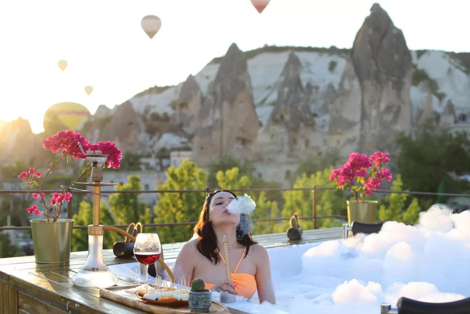 Balcony/Terrace in Historical Goreme House
