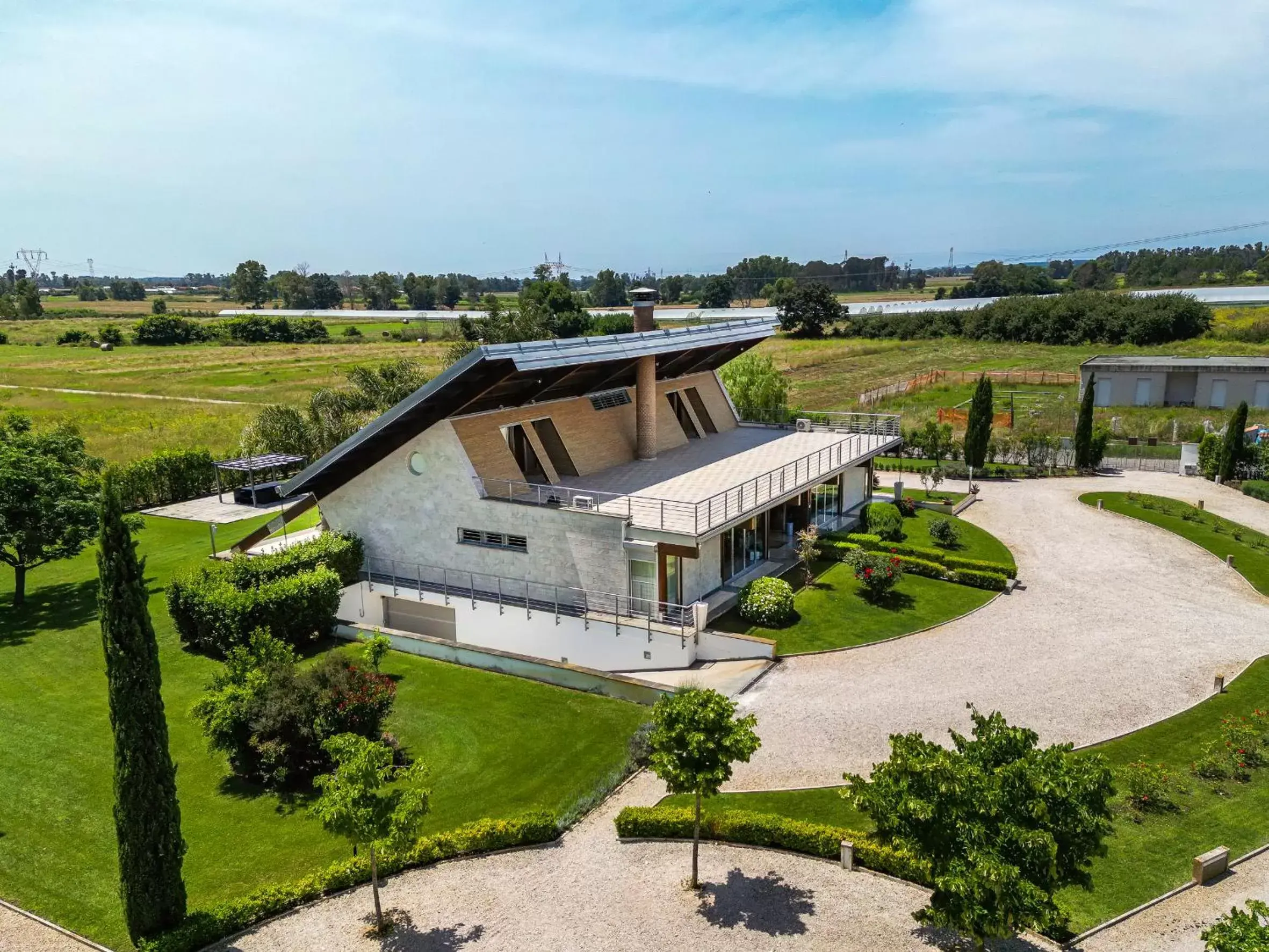 Bird's eye view, Bird's-eye View in Casale Delle Ronde B&B