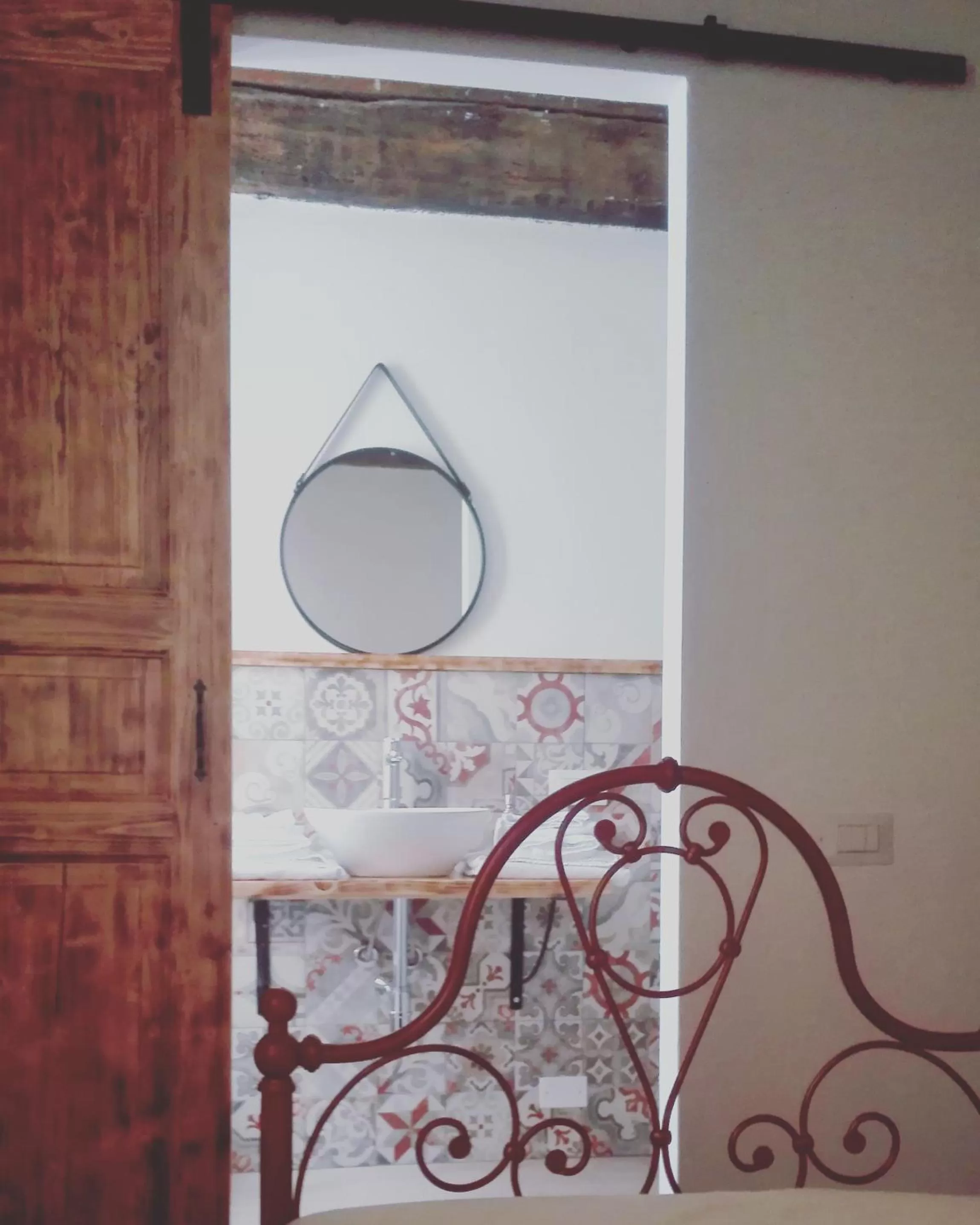 Shower in B&B Casa Doria