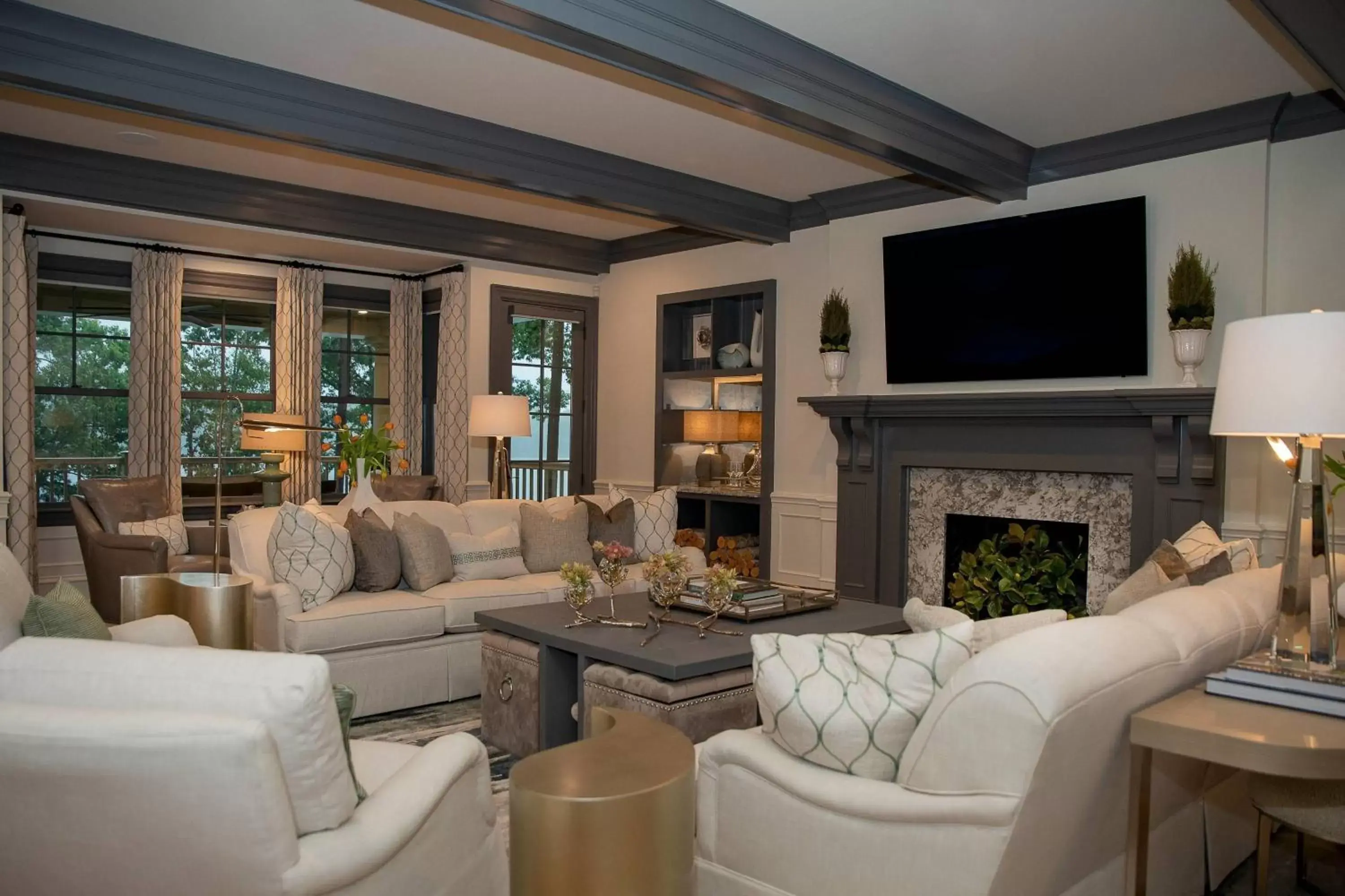 Living room, Seating Area in The Ritz-Carlton Reynolds, Lake Oconee