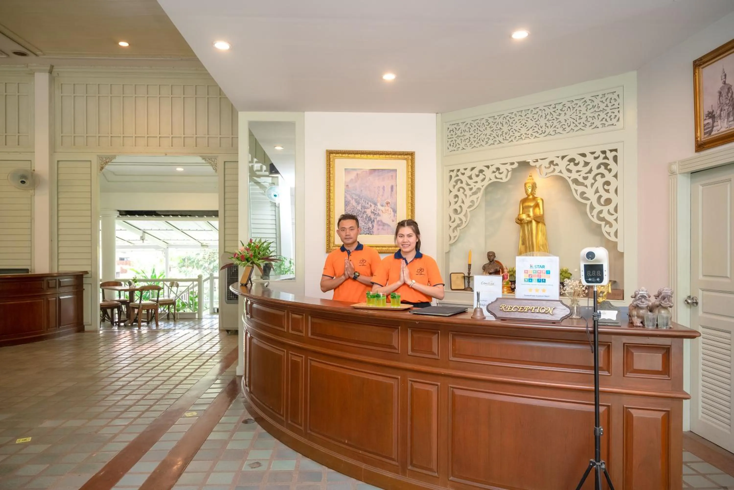 Lobby or reception in Comsaed River Kwai Resort