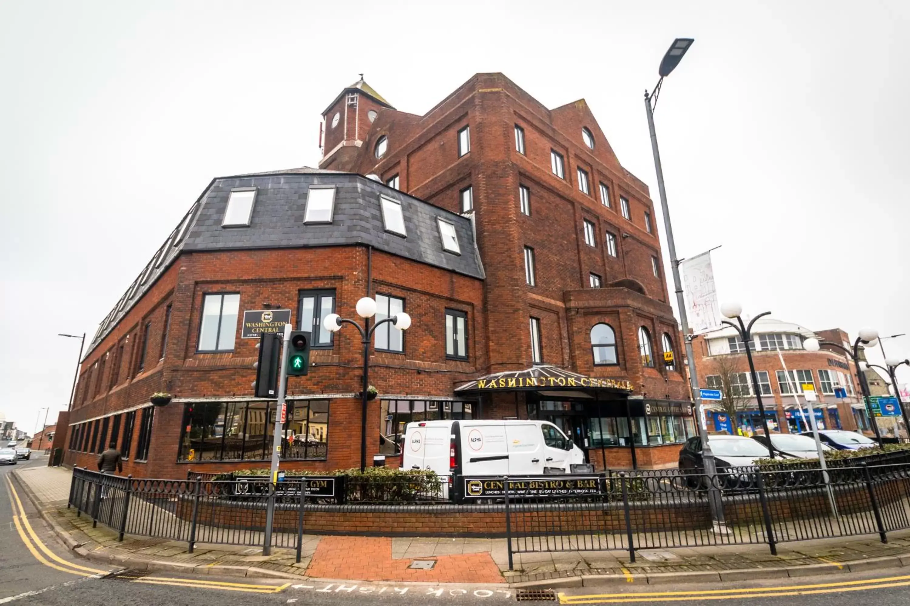 Property Building in Washington Central Hotel and Sleepwell Inn