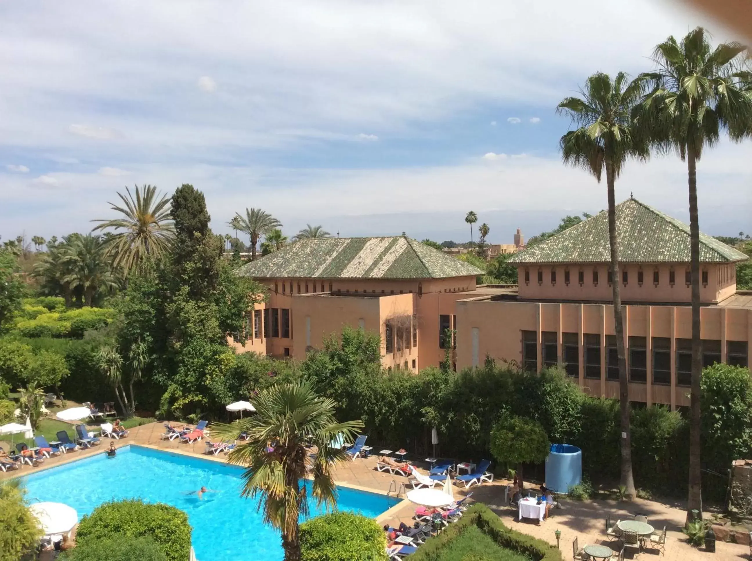 Mountain view, Pool View in Chems Hotel