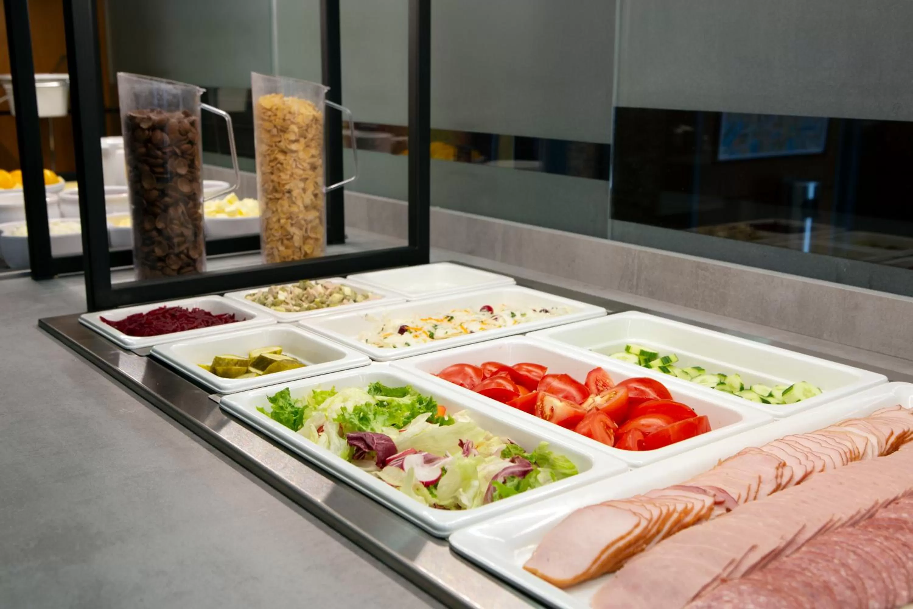 Food close-up in Art City Inn