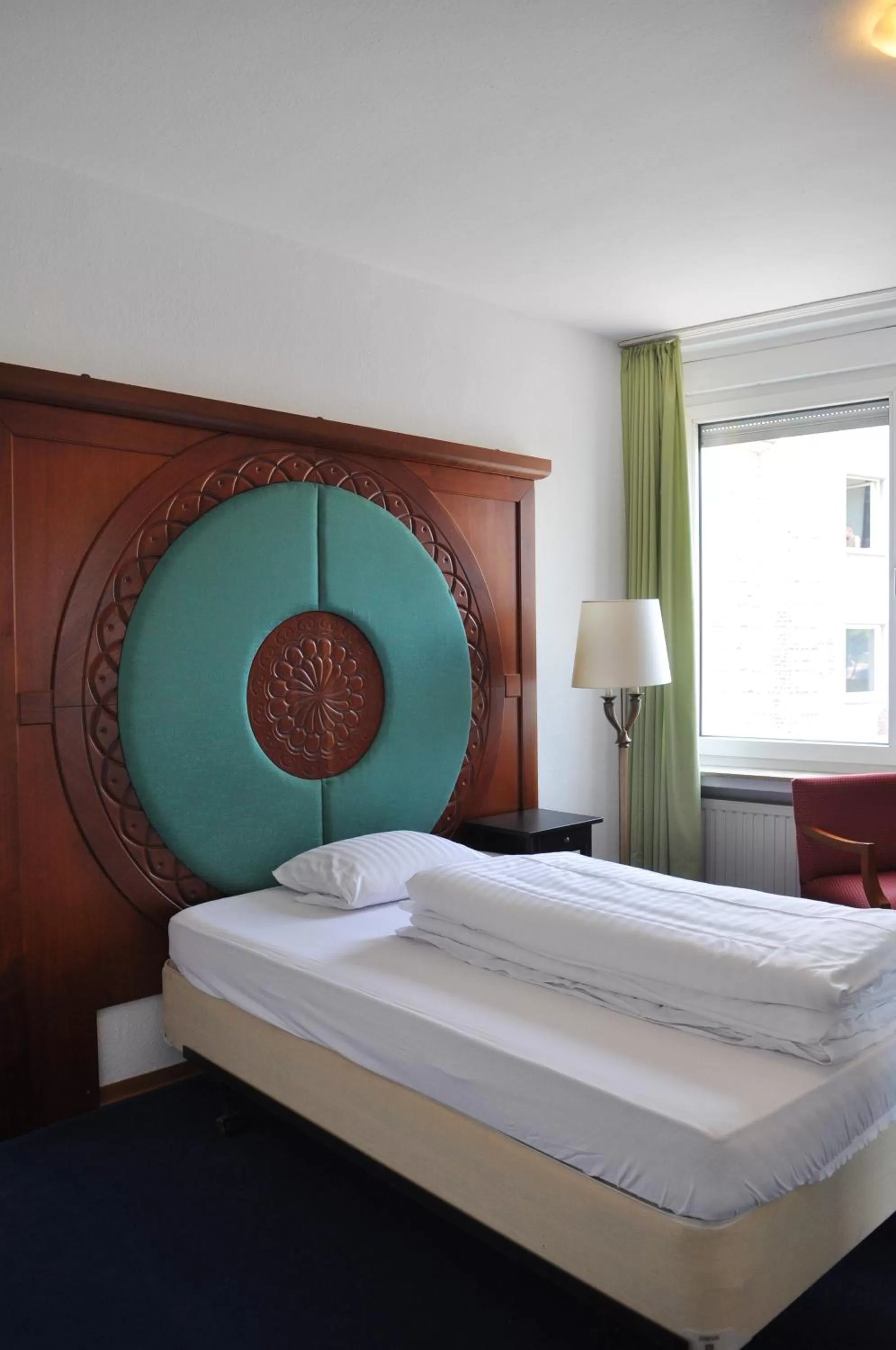 Bed in Hotel-Restaurant Heute