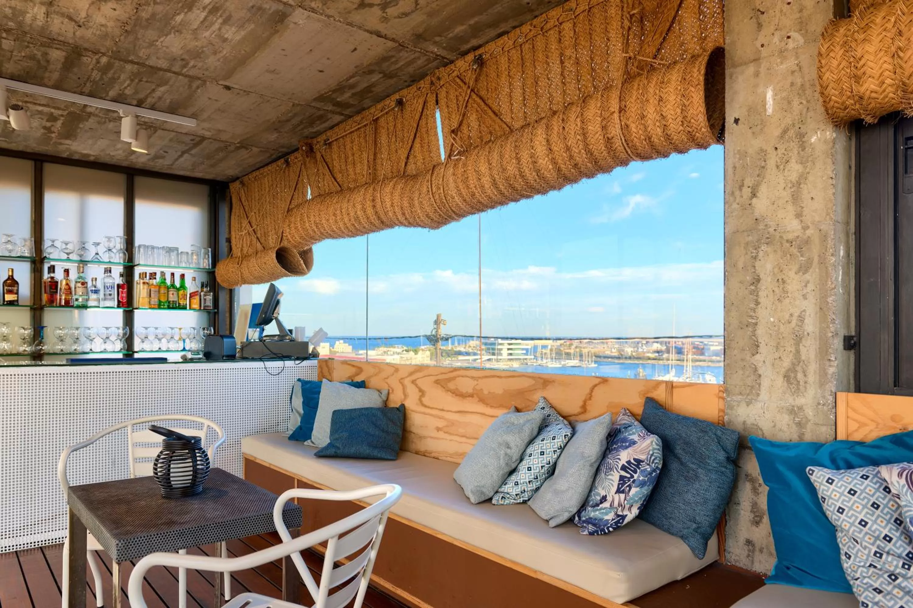 Balcony/Terrace in Sea You Hotel Port Valencia