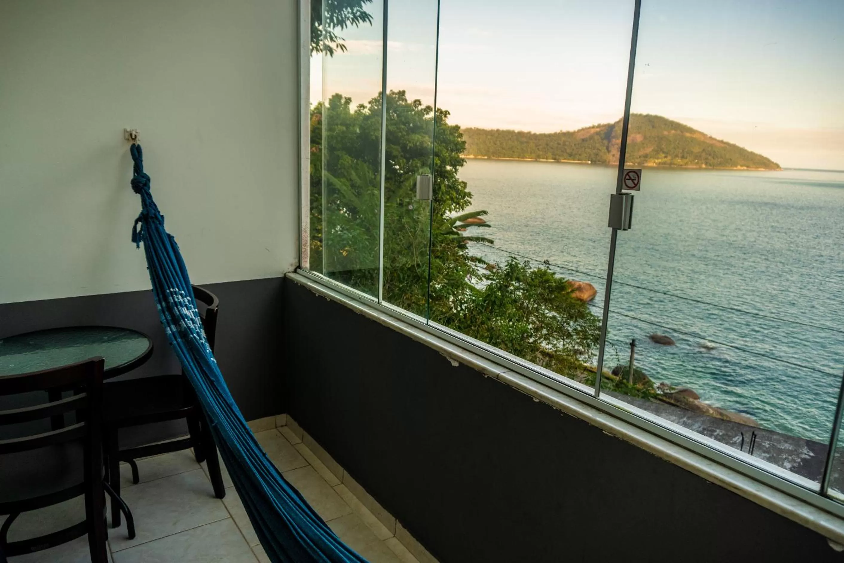 Garden view in Pousada Piquara