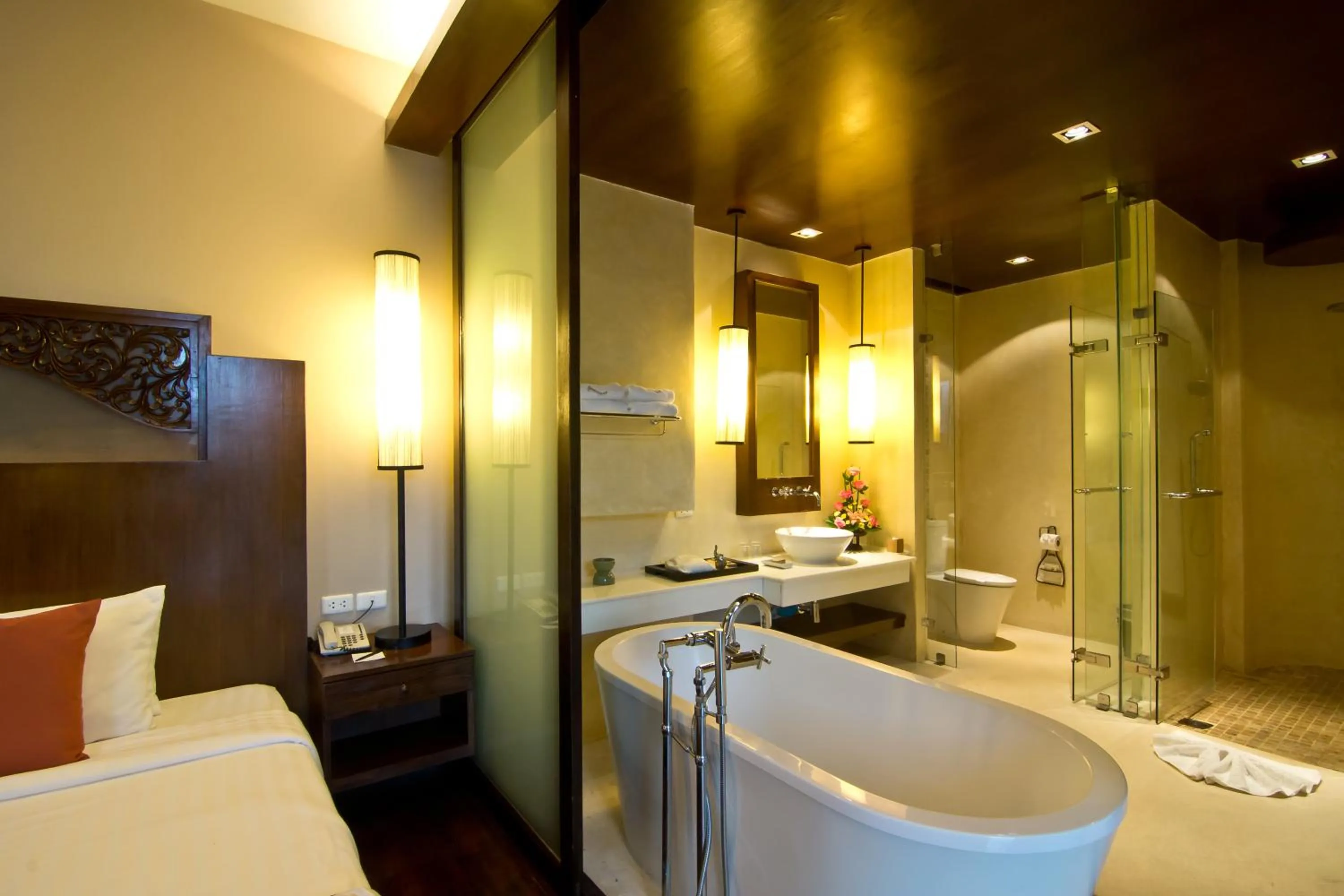 Bathroom in Panviman Chiang Mai Spa Resort