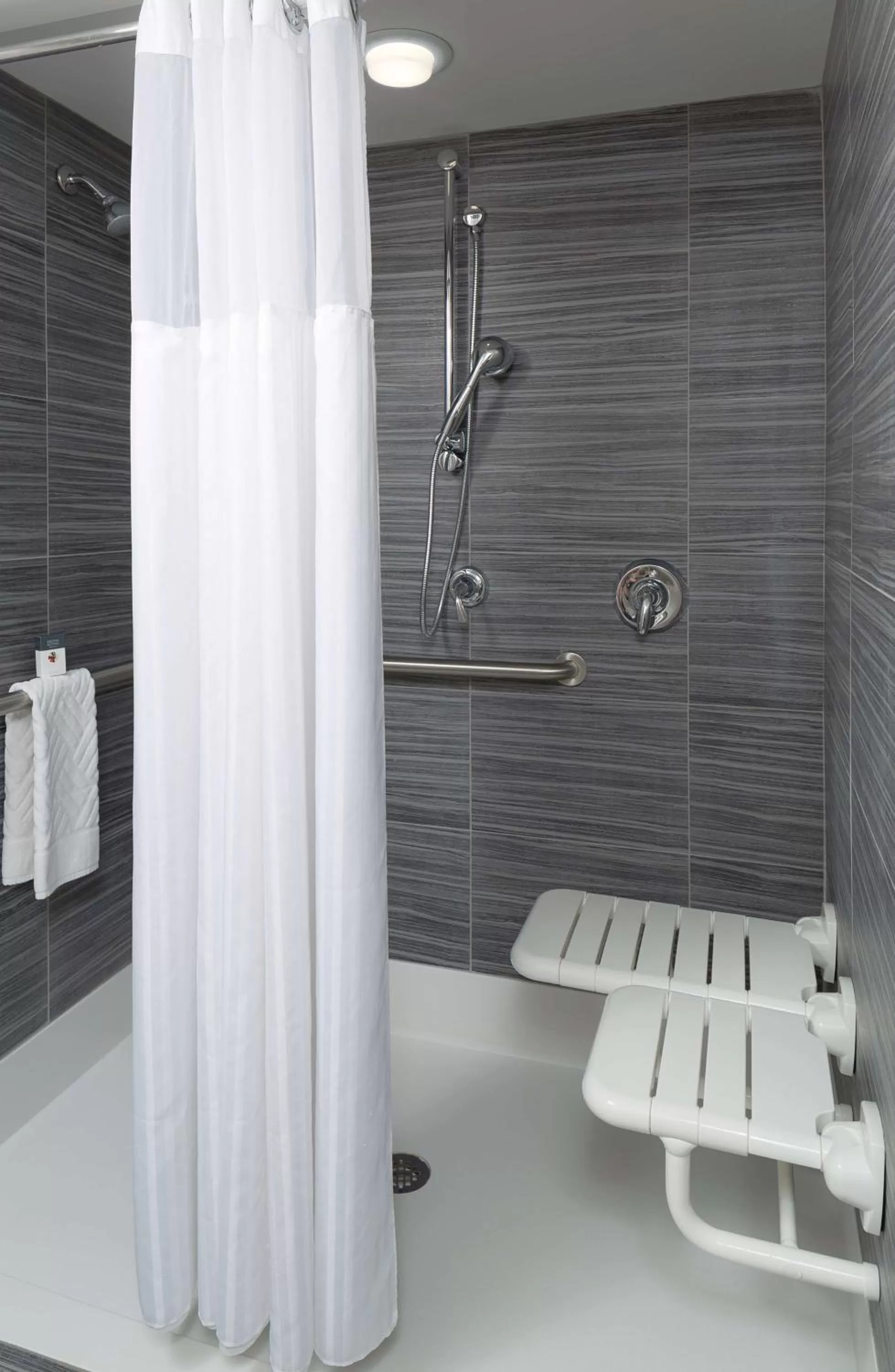  Double Room with Two Double Beds - Disability Access Roll In Shower in DoubleTree by Hilton Hotel Wilmington