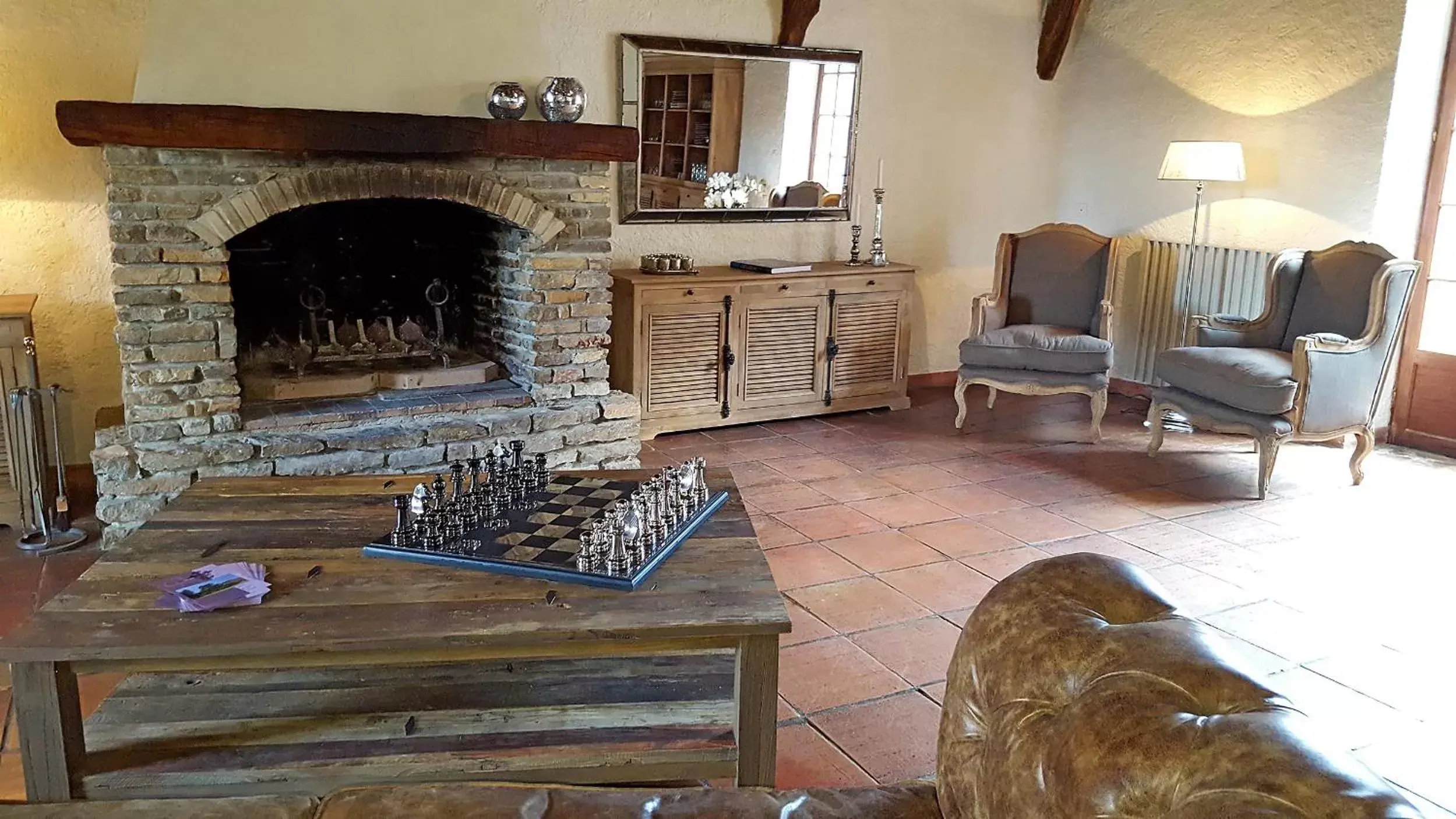 Communal lounge/ TV room, Seating Area in Le Domaine Saint Martin