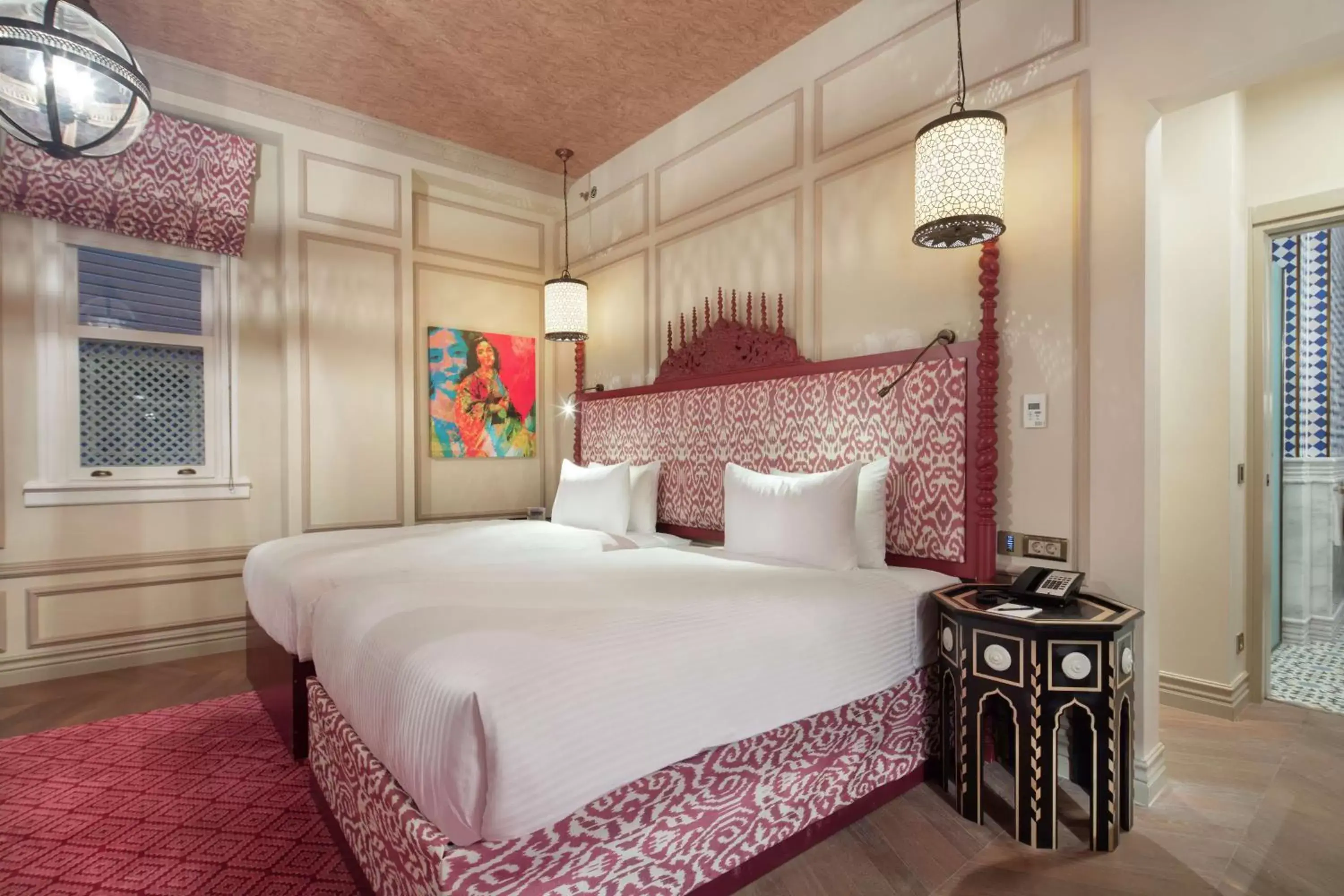 Bed in Hagia Sofia Mansions Istanbul, Curio Collection by Hilton
