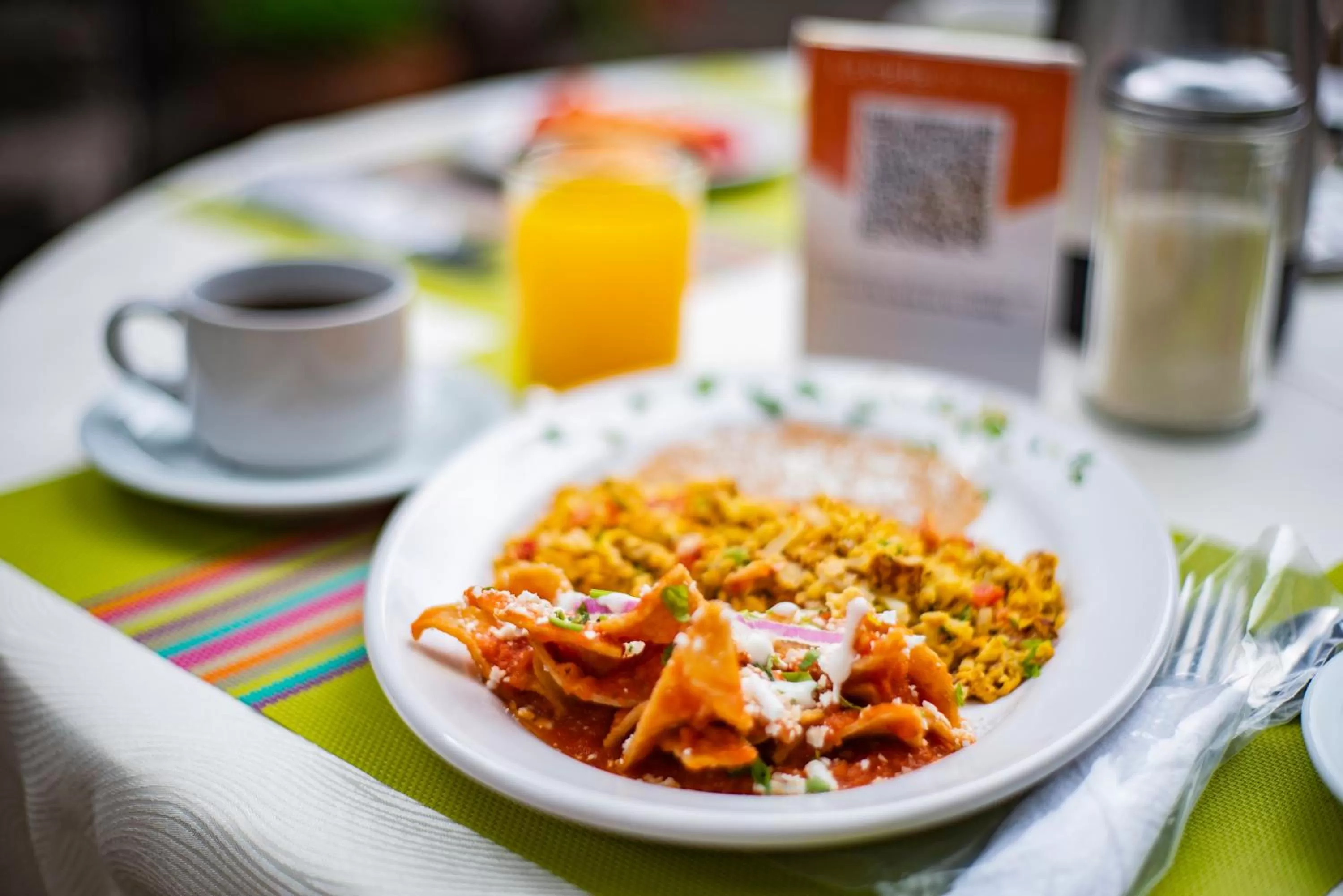 Breakfast in Hotel Hacienda de Cobos