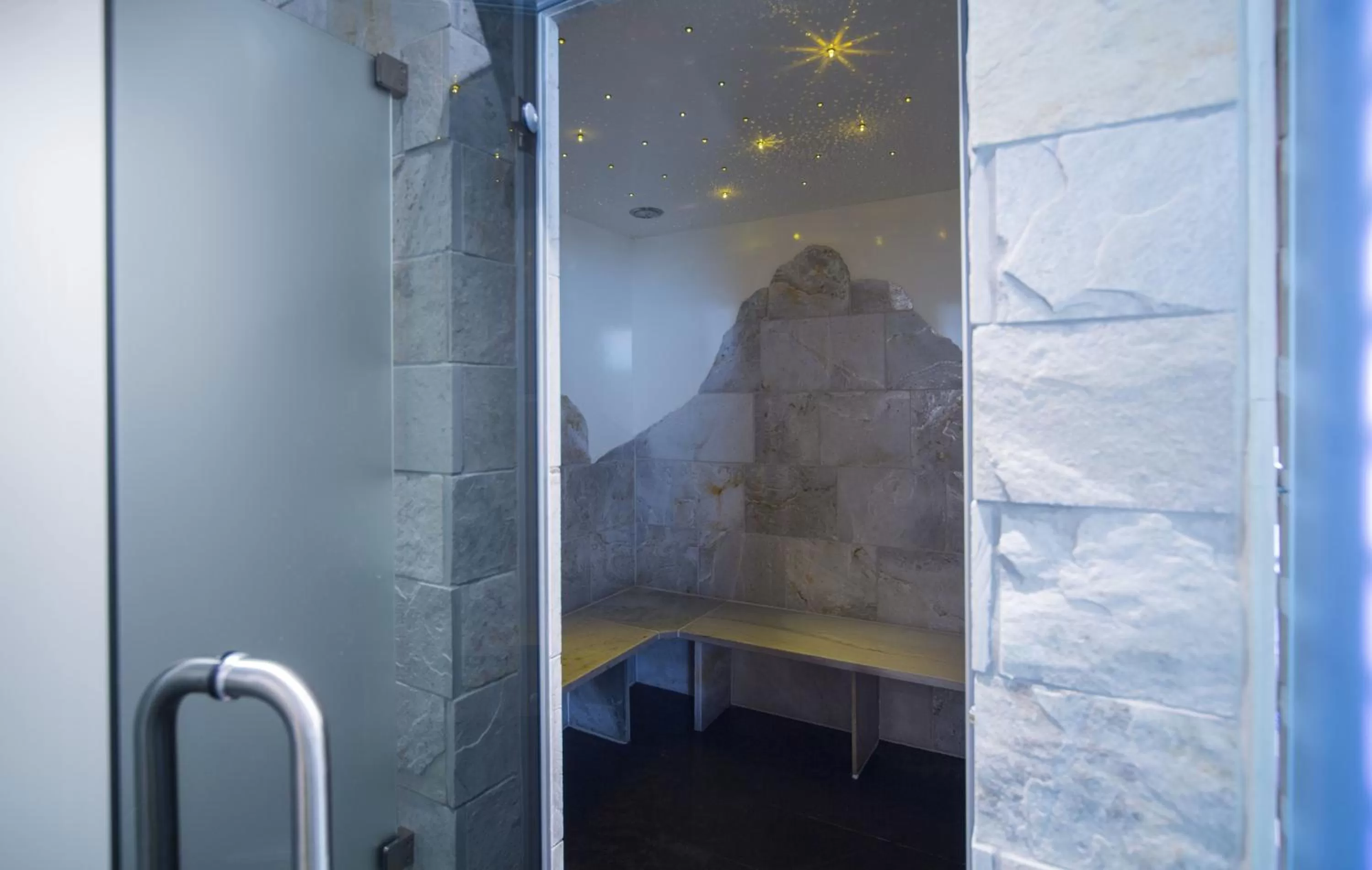 Steam room in Wellness- und Schneesporthotel Christiania