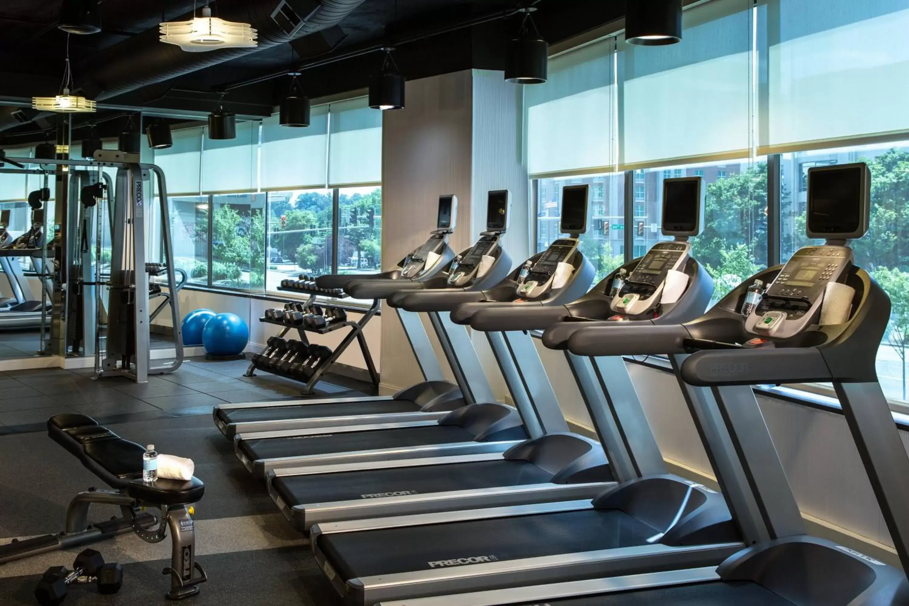 Fitness centre/facilities, Fitness Center/Facilities in Crystal City Marriott at Reagan National Airport