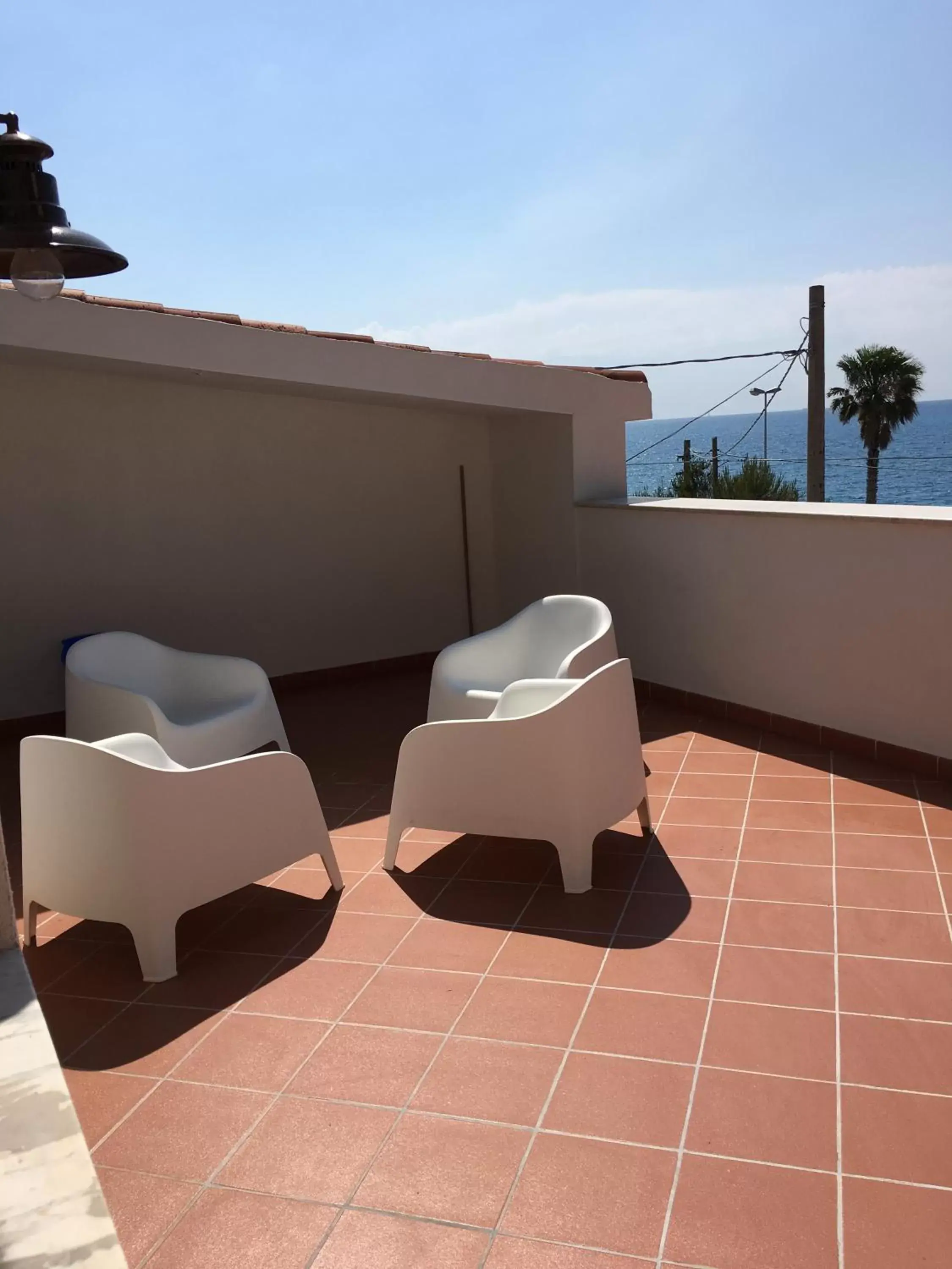 View (from property/room), Balcony/Terrace in B&B Villa sul Mare