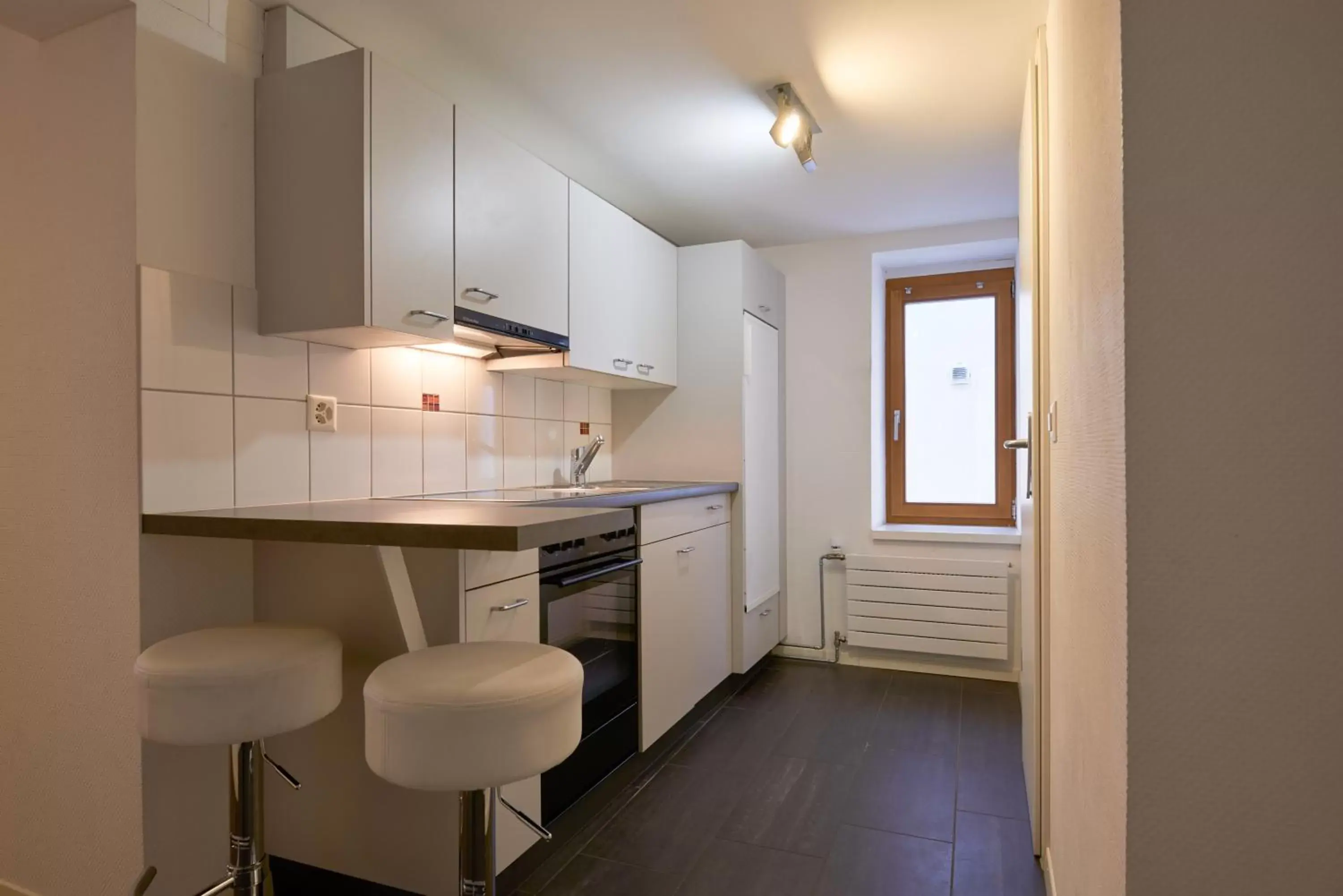 Kitchen or kitchenette, Kitchen/Kitchenette in Aparthotel Hine Adon Fribourg