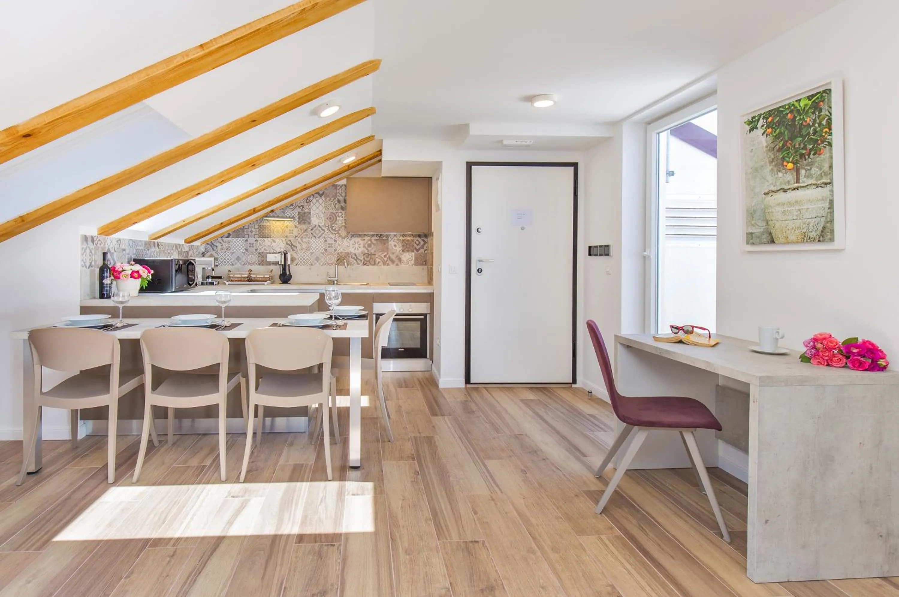 Kitchen or kitchenette in Dubrovnik Luxury Residence – L’Orangerie