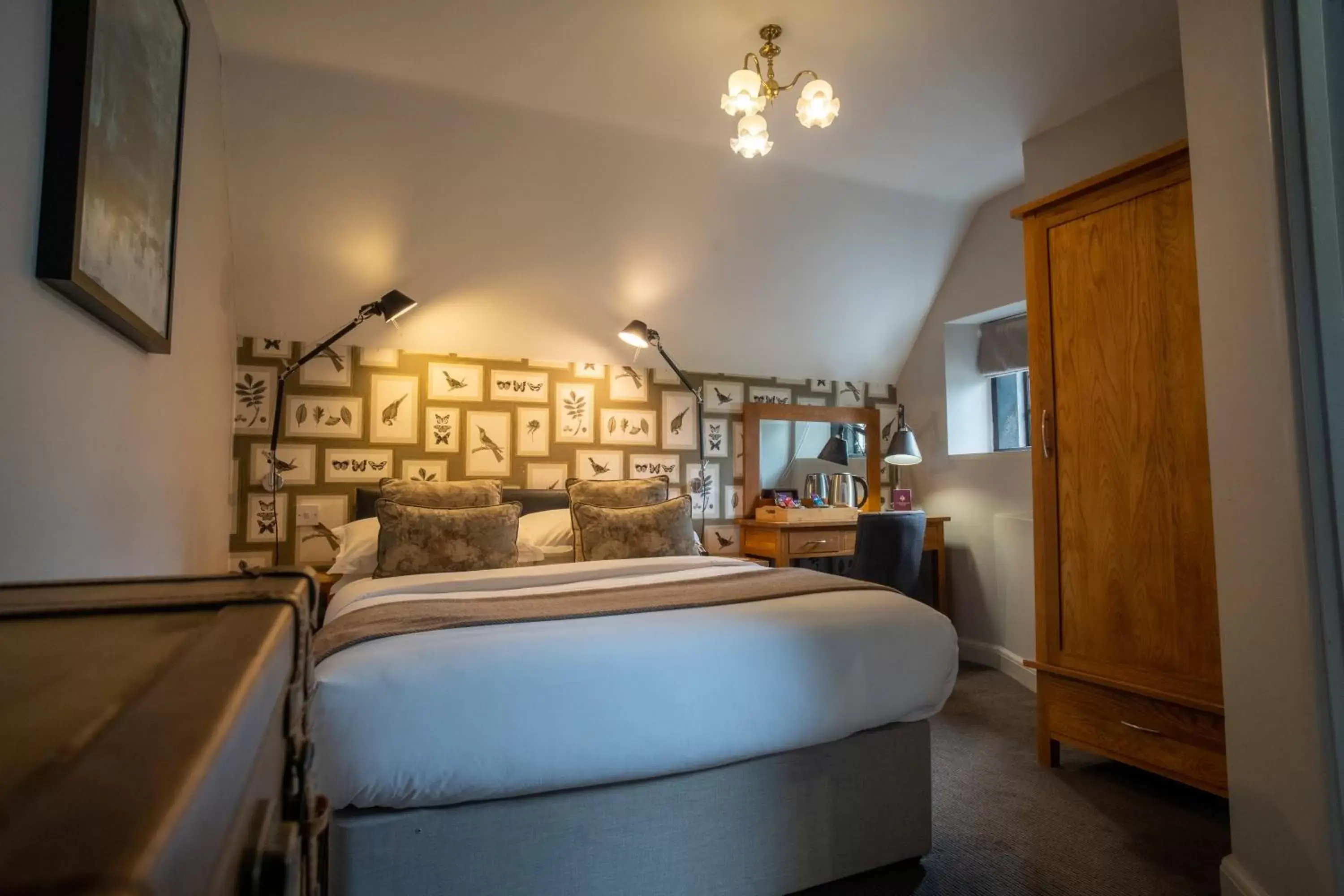 Bedroom, Bed in Stonehouse Court Hotel - A Bespoke Hotel