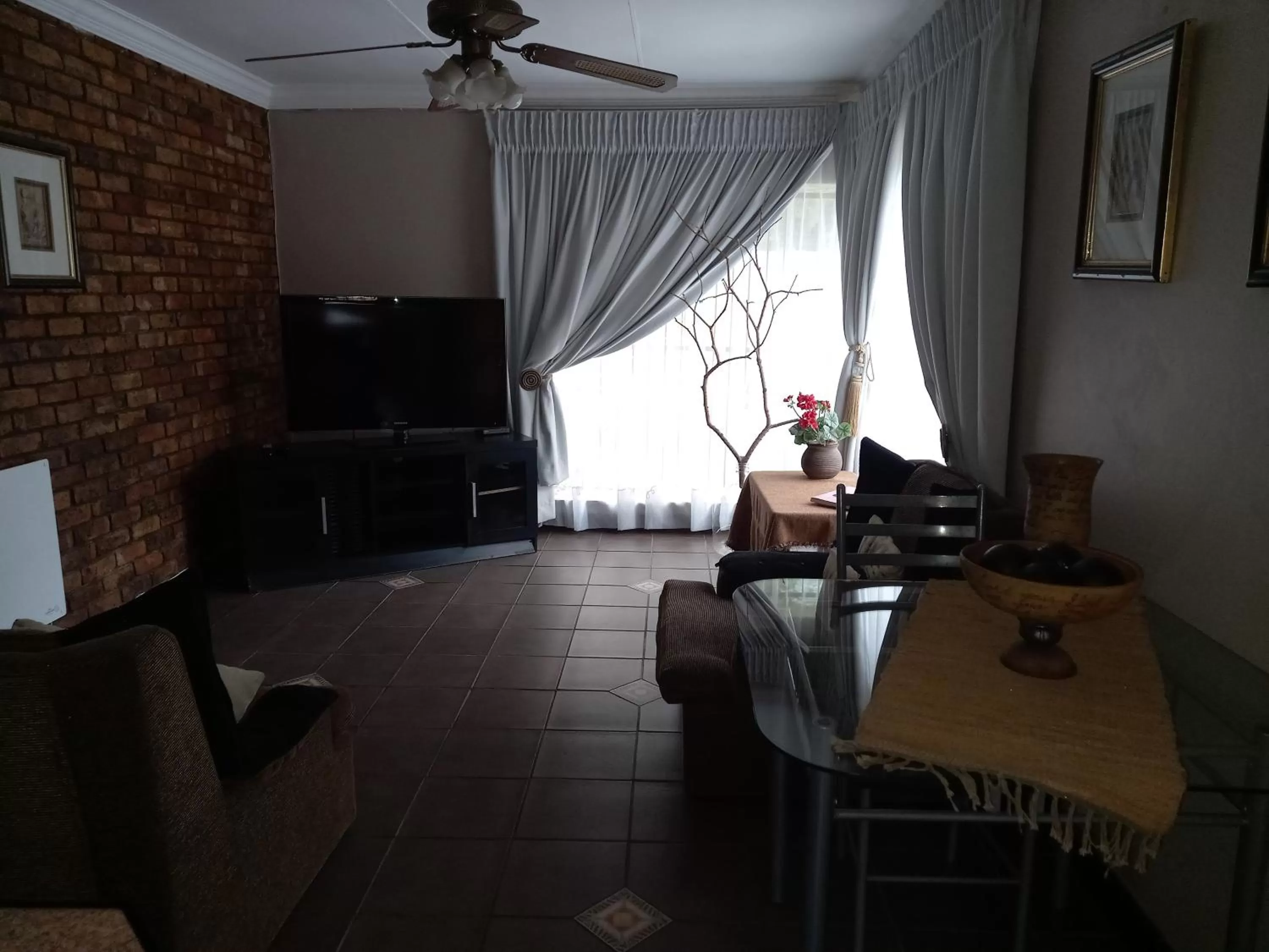 TV/Entertainment Center in Troas Boutique hotel