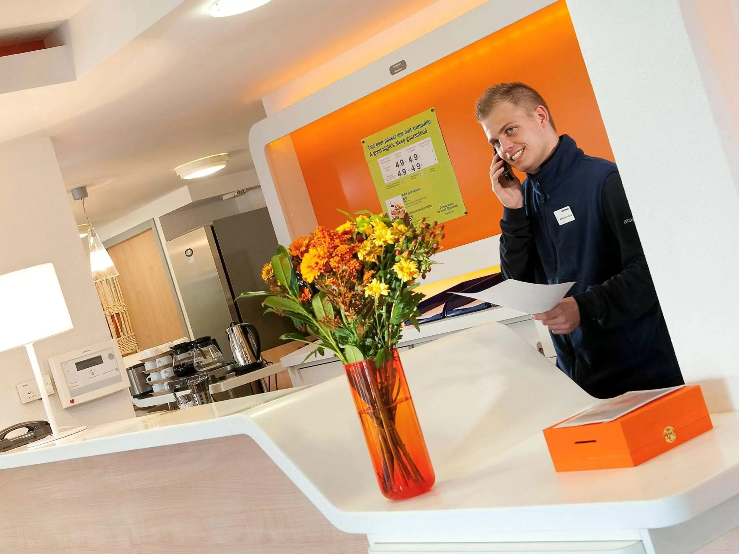Property building, Lobby/Reception in Ibis Budget Rambouillet
