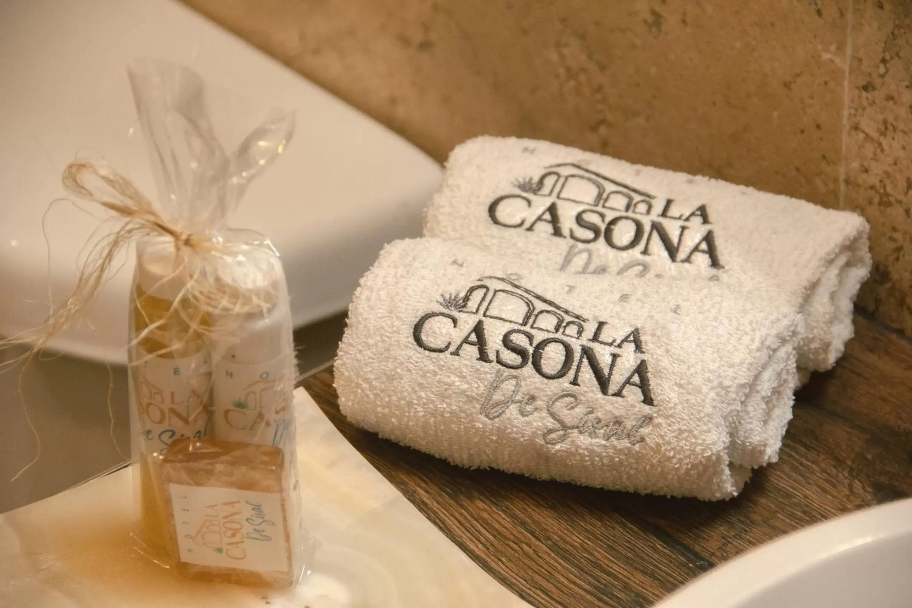 Bathroom in La Casona de Sisal Hotel