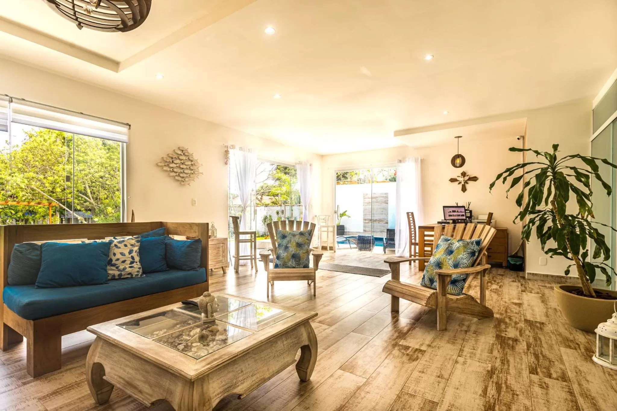 Lobby or reception in Pousada Maktub