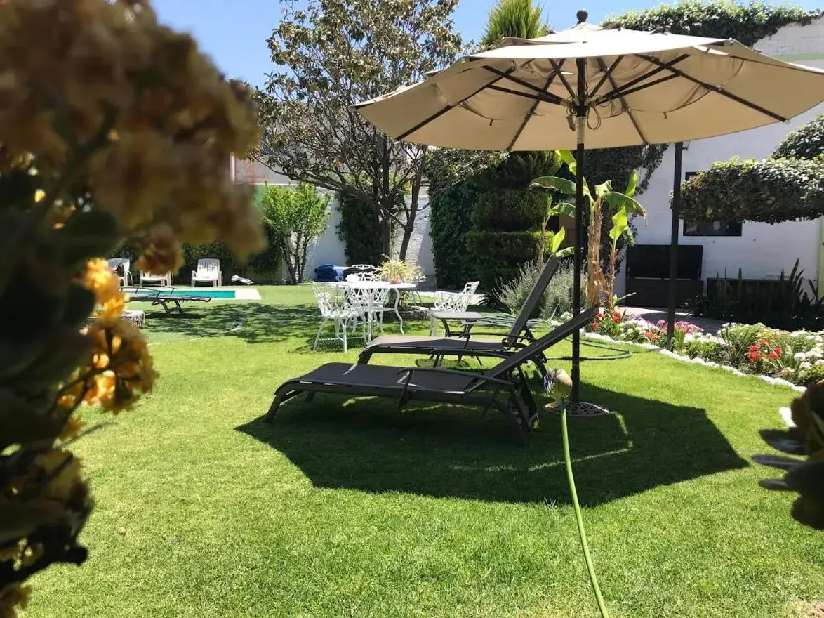 Garden in Posada de la Aldea