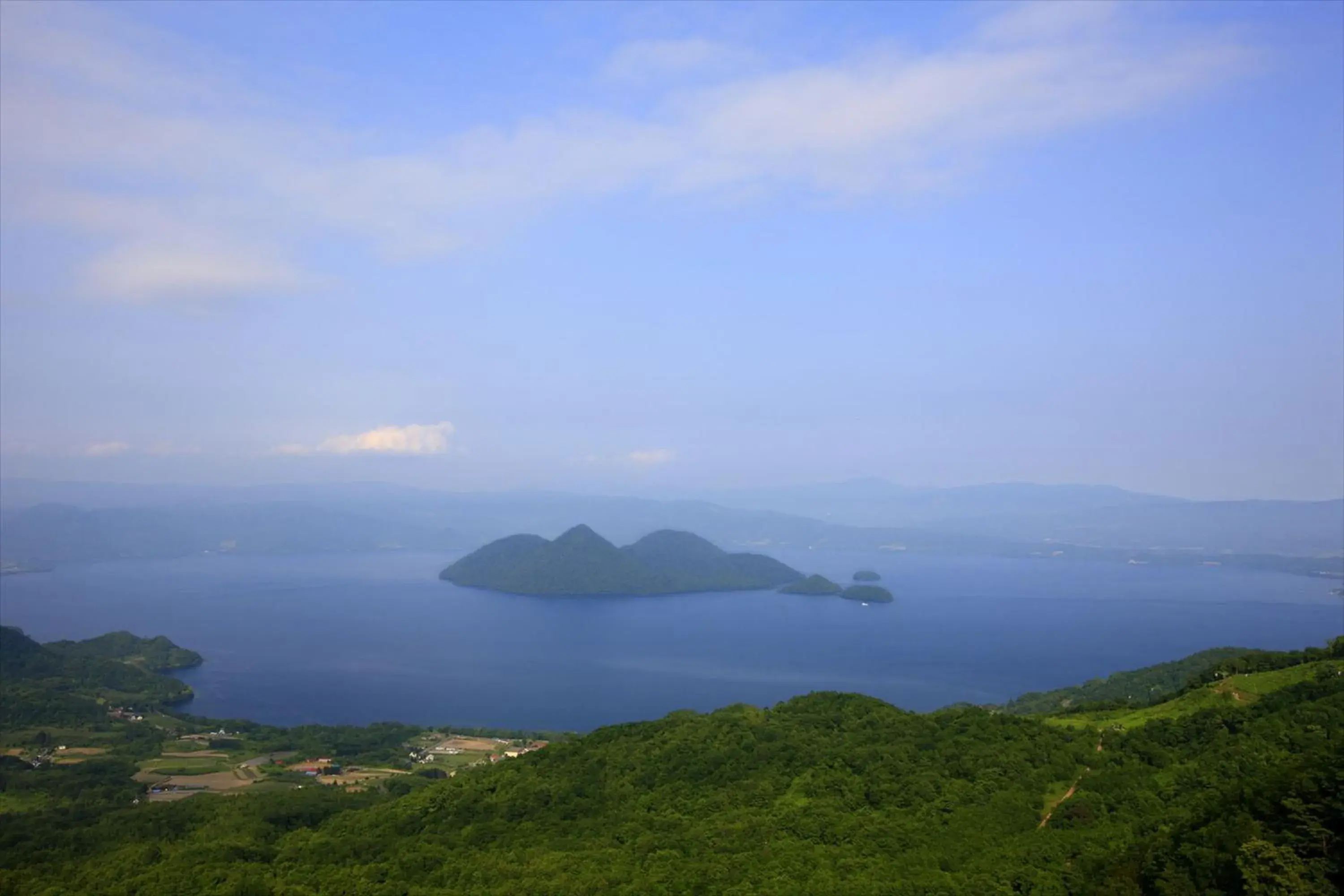 Lake view, Natural Landscape in The Windsor Hotel Toya Resort & Spa