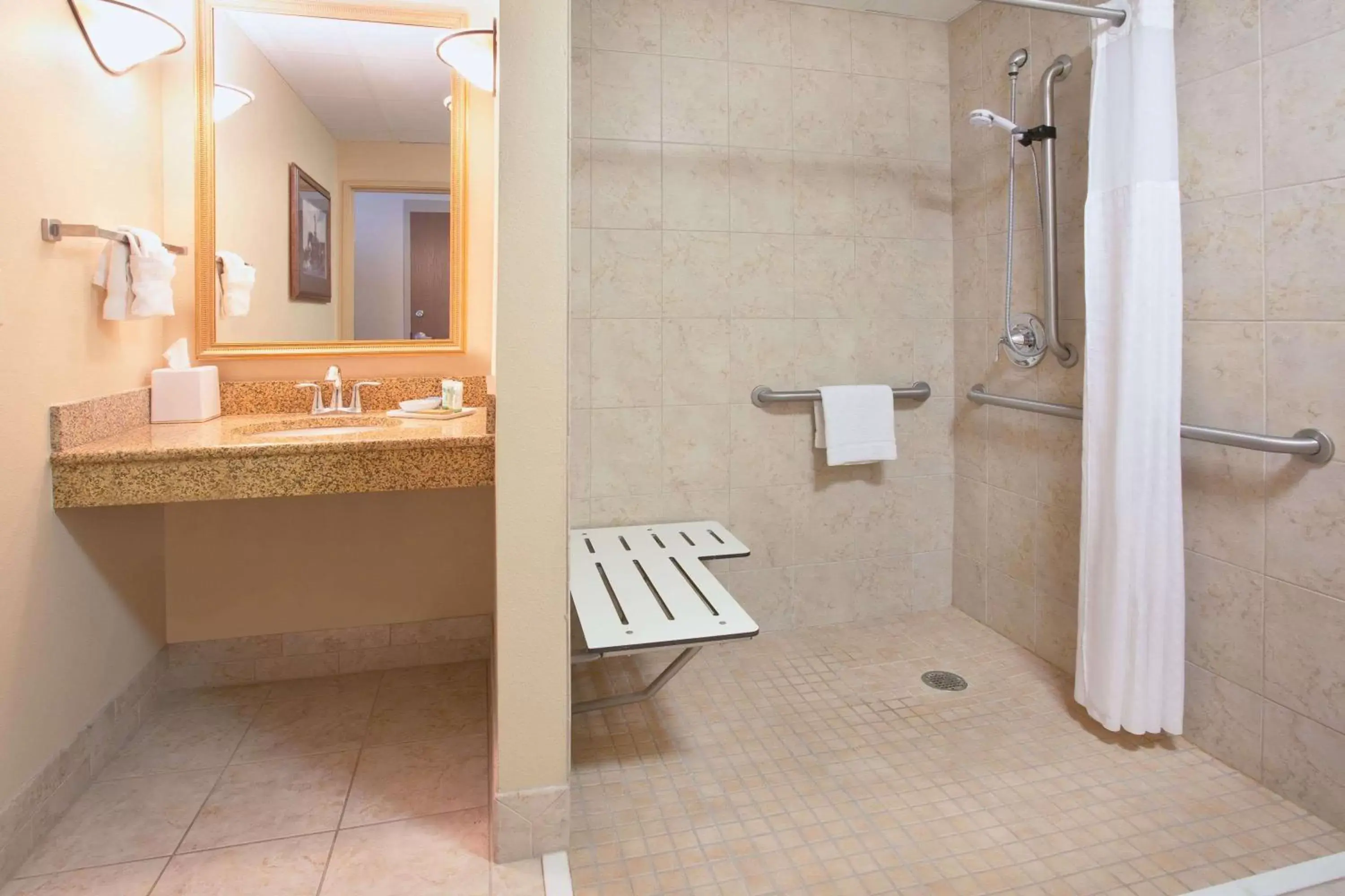 Shower, Bathroom in AmericInn by Wyndham Laramie Near University of Wyoming