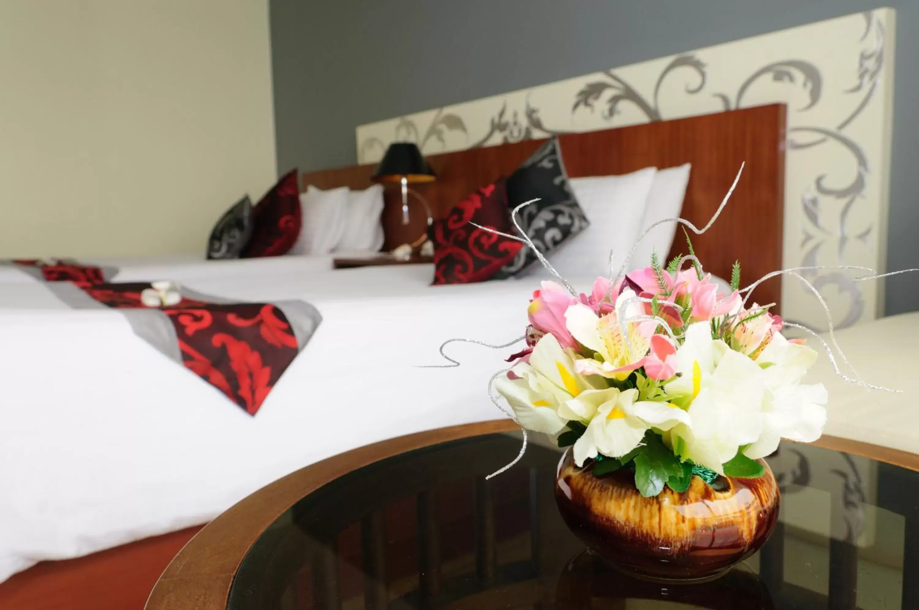 Superior Double or Twin Room with Side Seaview in Grand Jomtien Palace Hotel - SHA Extra Plus