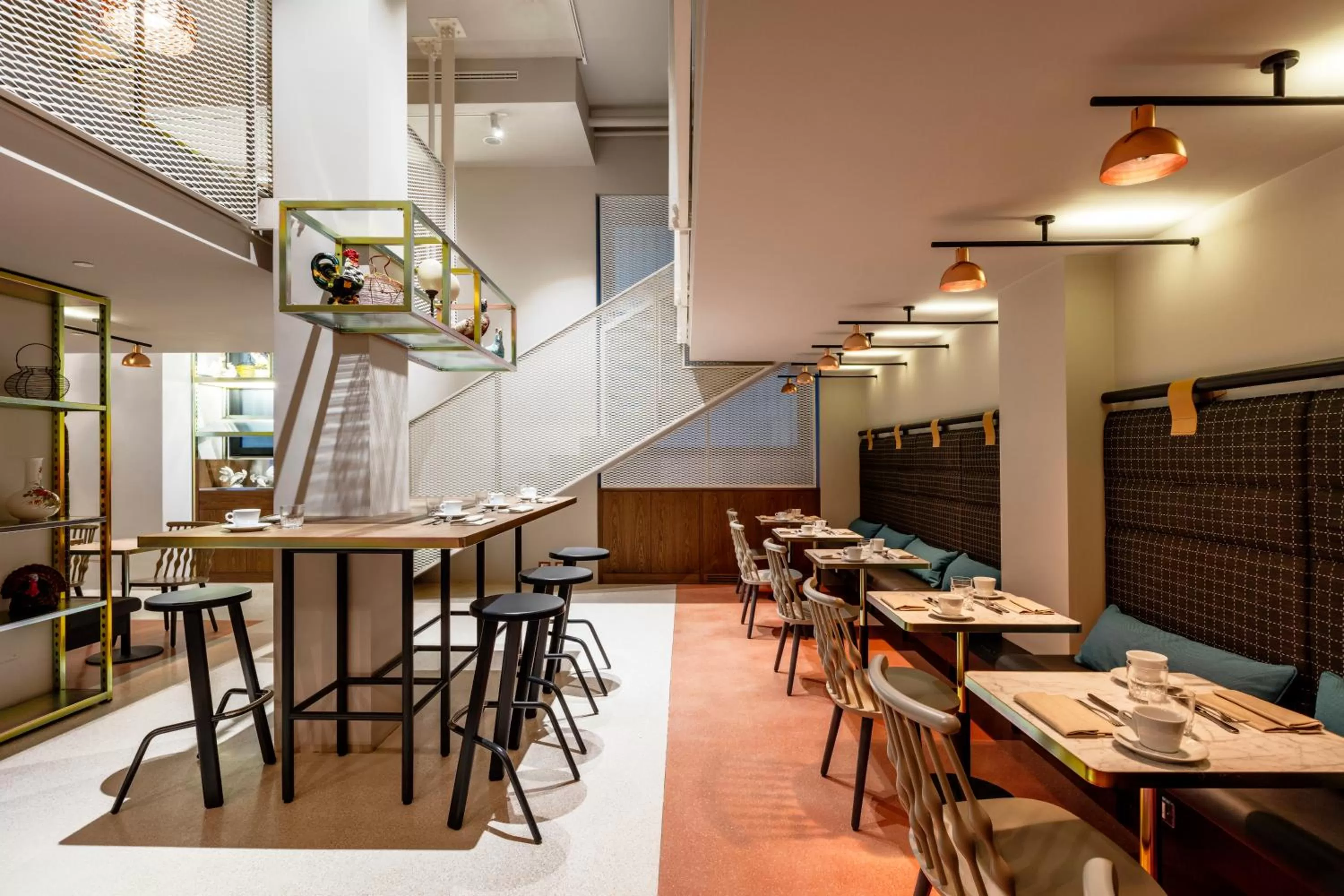 Buffet breakfast in Room Mate Collection Giulia, Milan