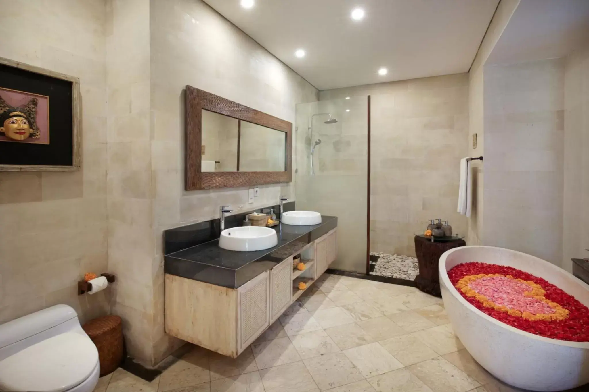 Bathroom in Dedary Resort Ubud by Ini Vie Hospitality