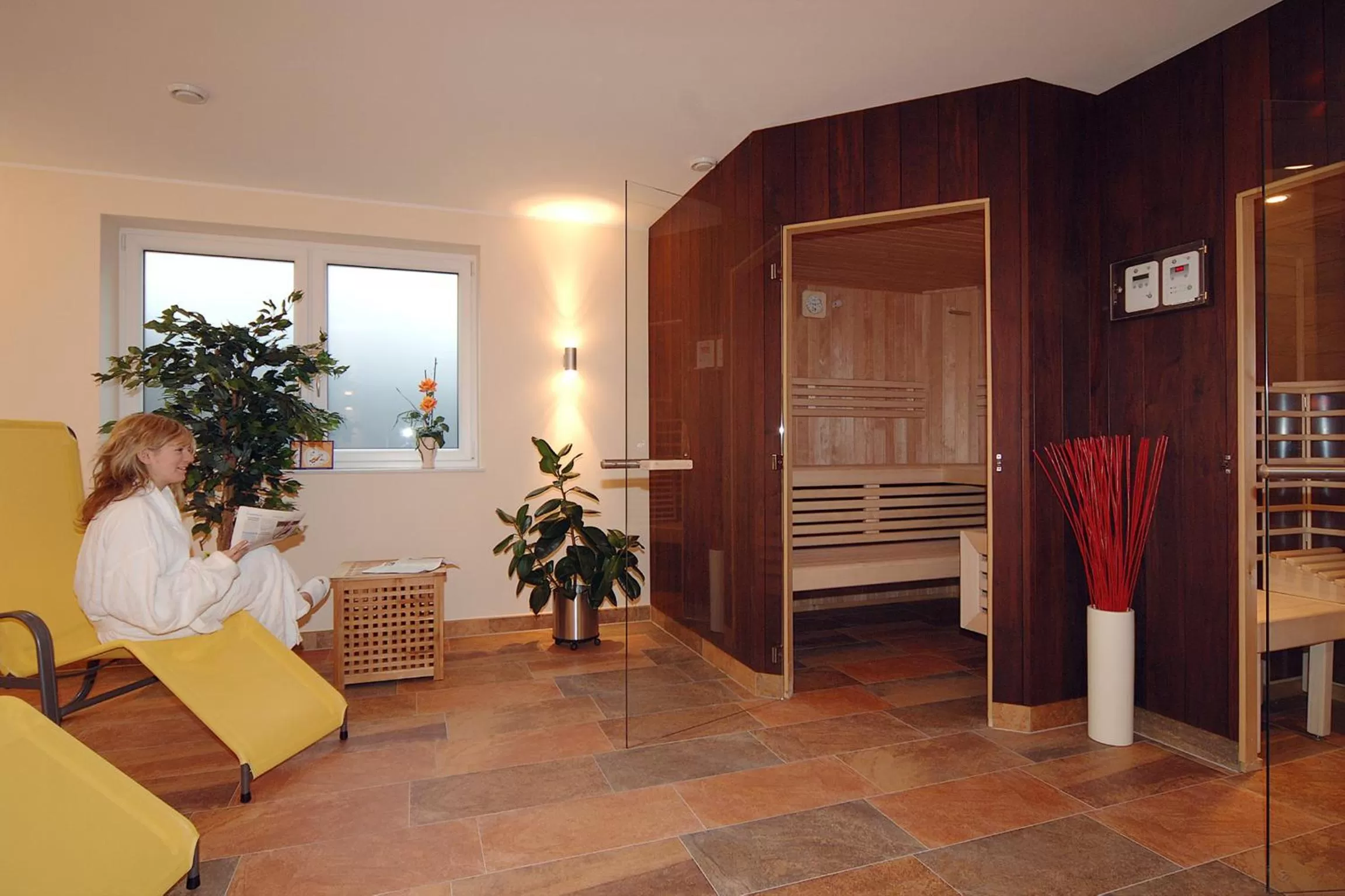 Sauna in Der Kaiserhof Ried