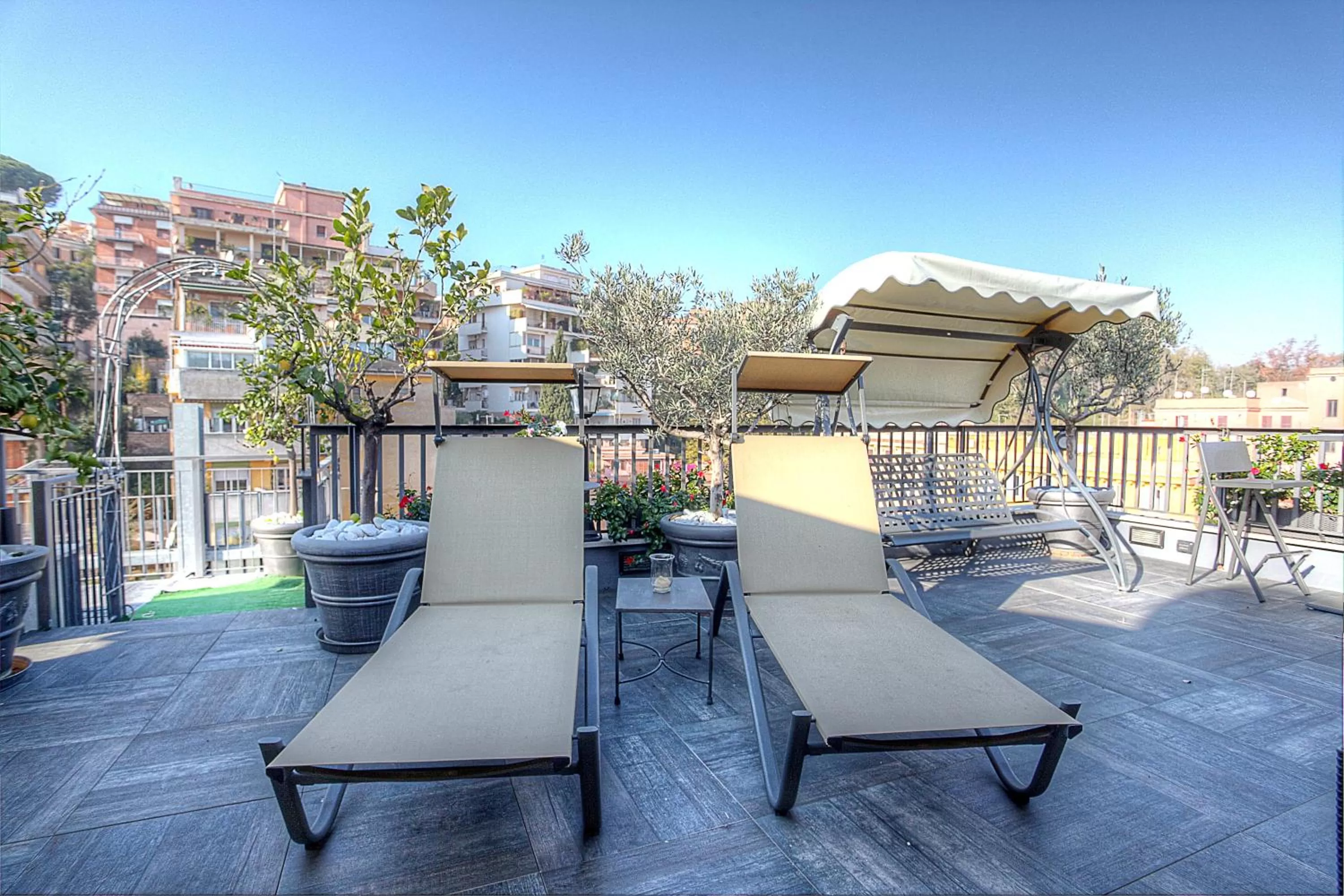 Solarium in Trilussa Palace Hotel Congress & Spa