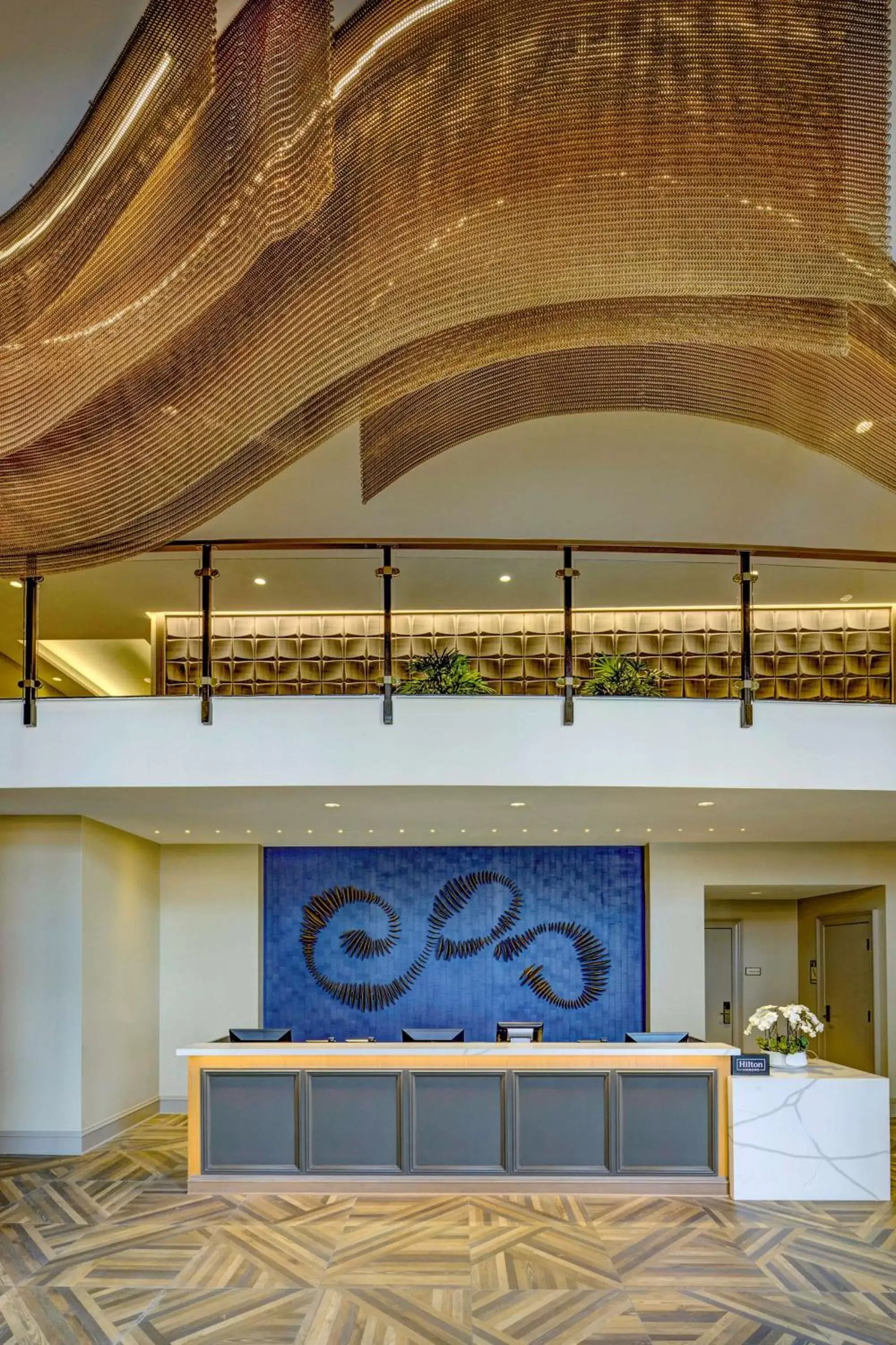 Lobby or reception in Embassy Suites By Hilton Virginia Beach Oceanfront Resort