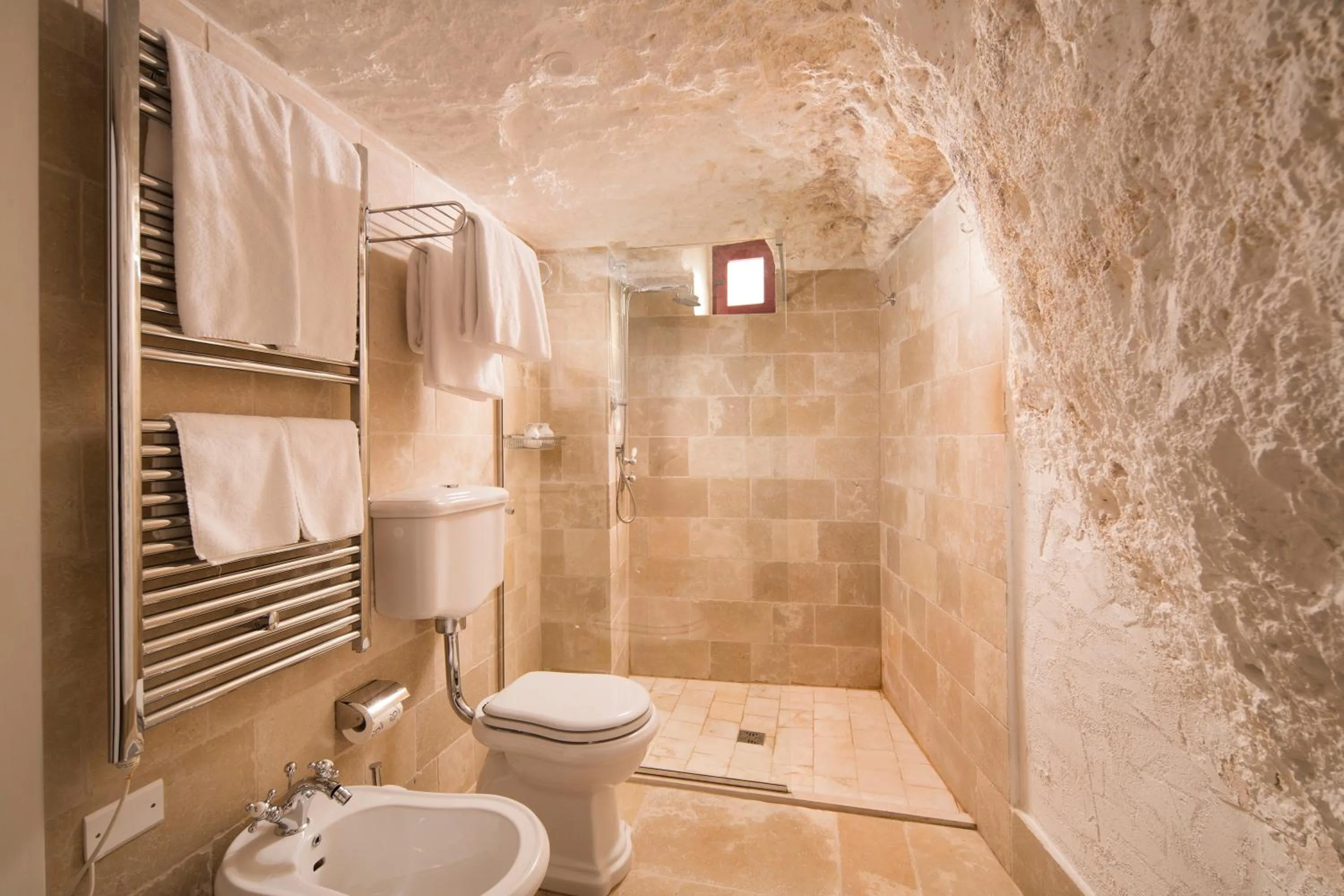 Bathroom in Masseria Torre Coccaro