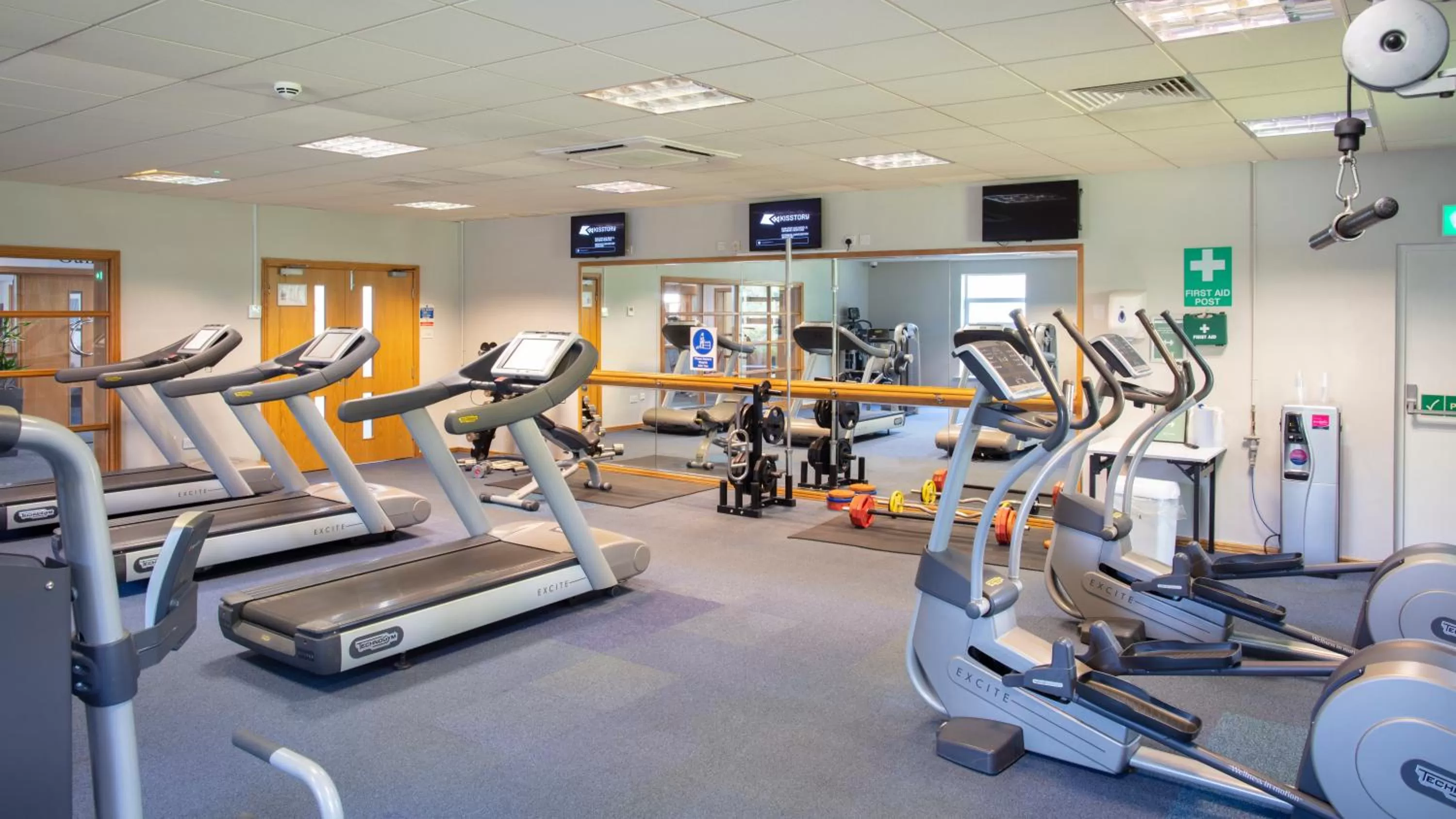 Fitness centre/facilities in Eastwood Hall