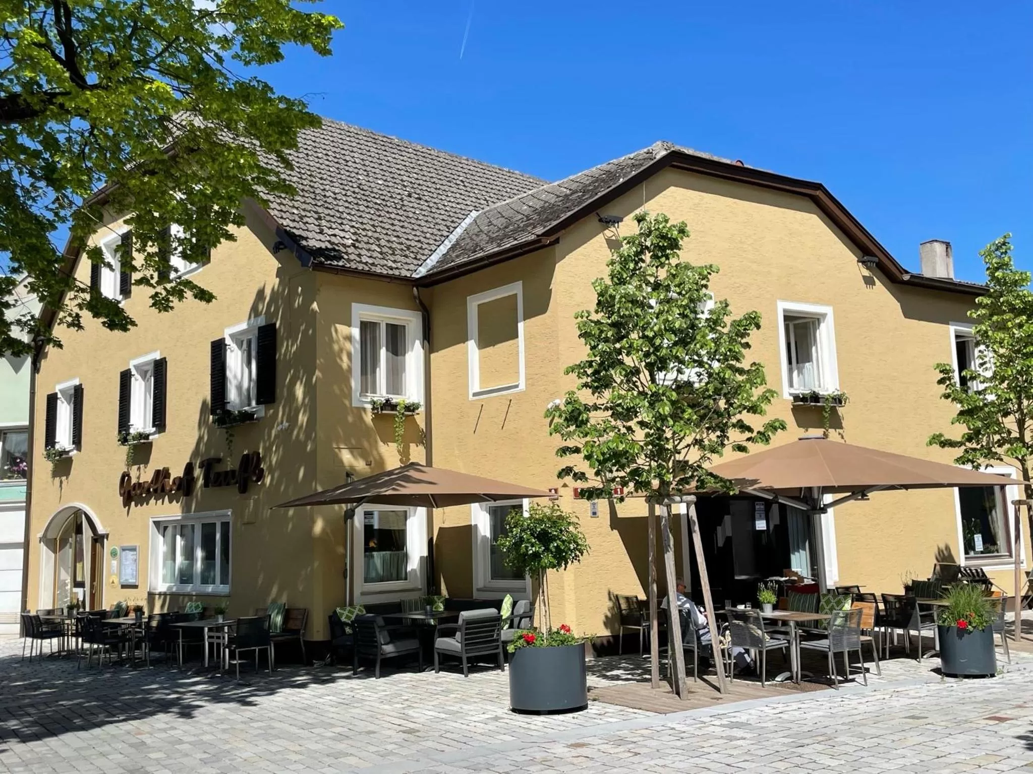 Garden in Gasthof Teufl