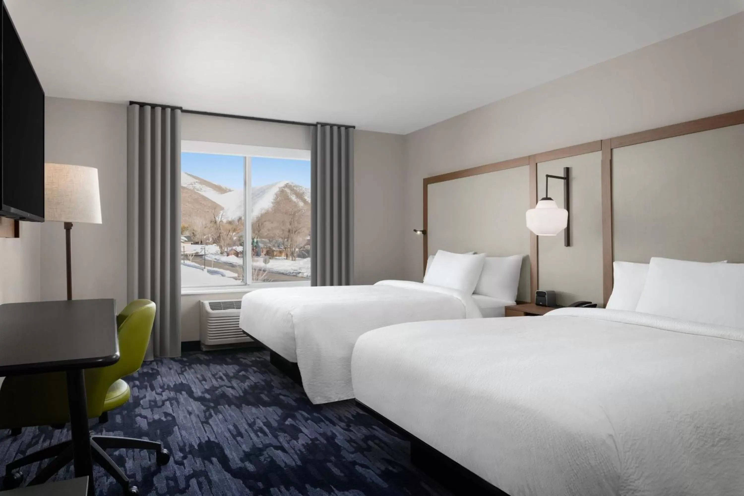 Standard Guest Room with 2 Queen Bed in Fairfield by Marriott Inn & Suites Hailey Sun Valley Standard Guest Room with 2 Queen Bed in Fairfield by Marriott Inn & Suites Hailey Sun Valley