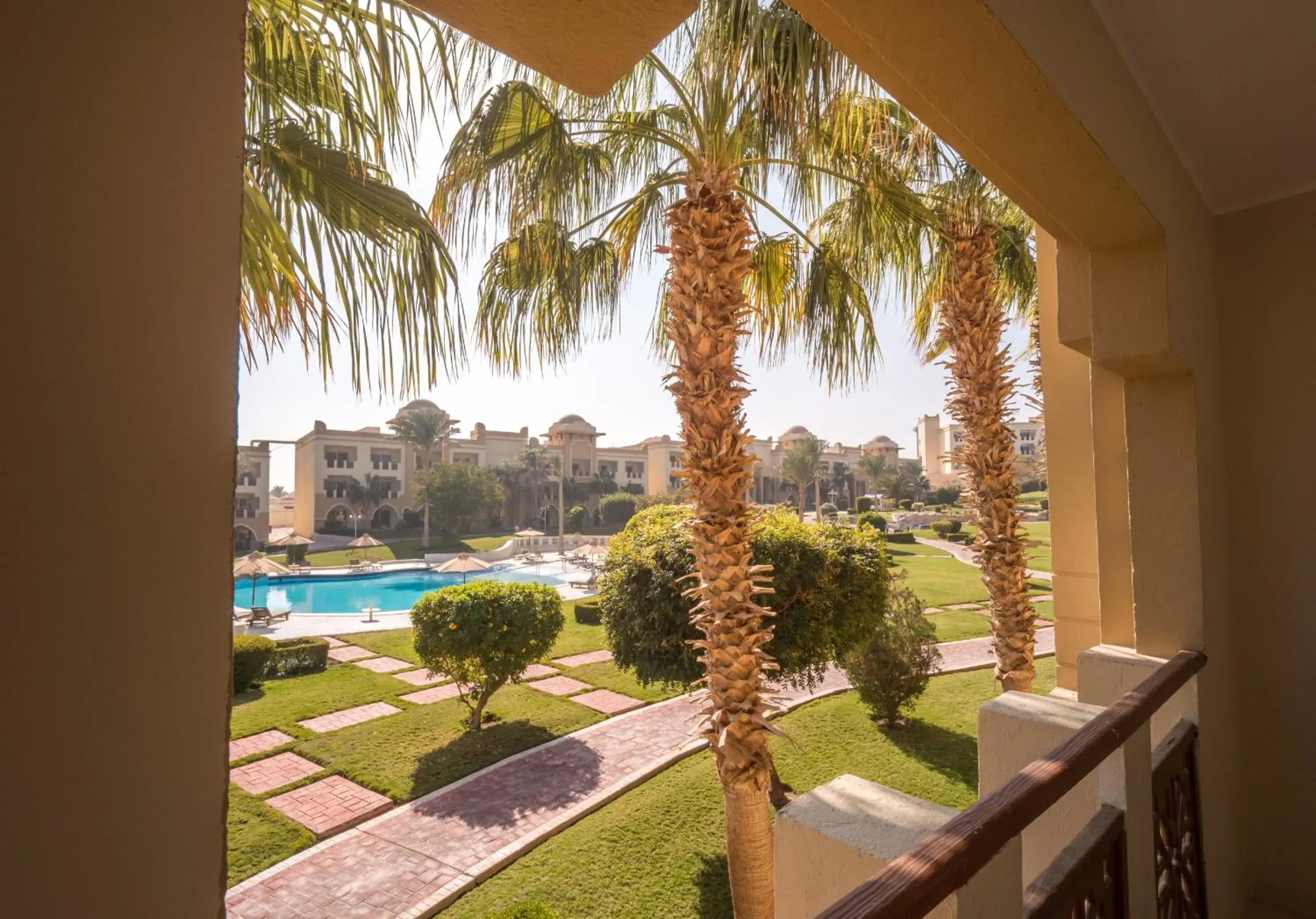 View (from property/room), Pool View in Serenity Makadi Beach