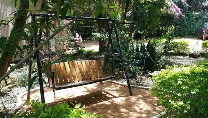 Patio in Surjios Guest House