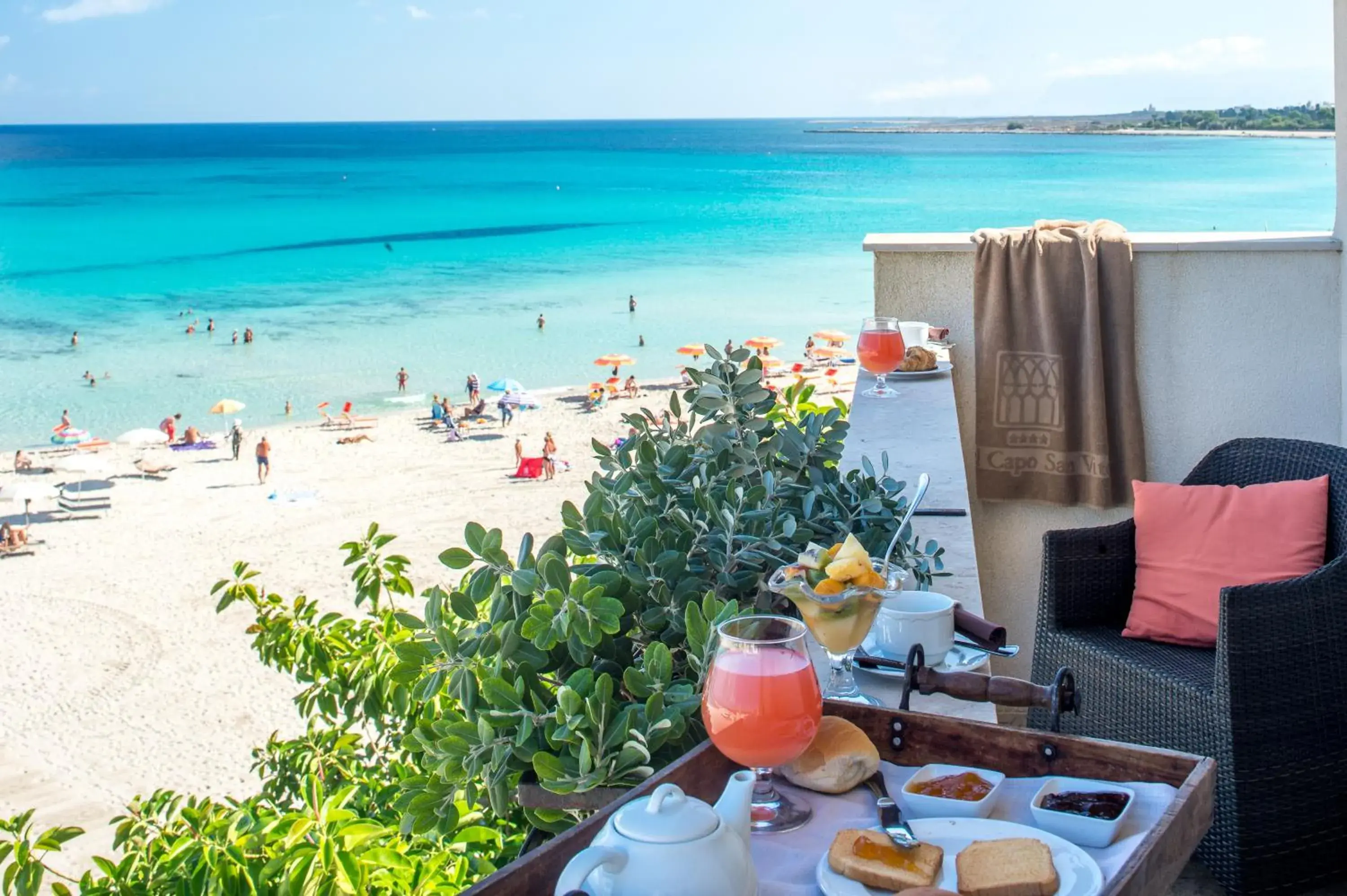 Balcony/Terrace in Hotel Capo San Vito