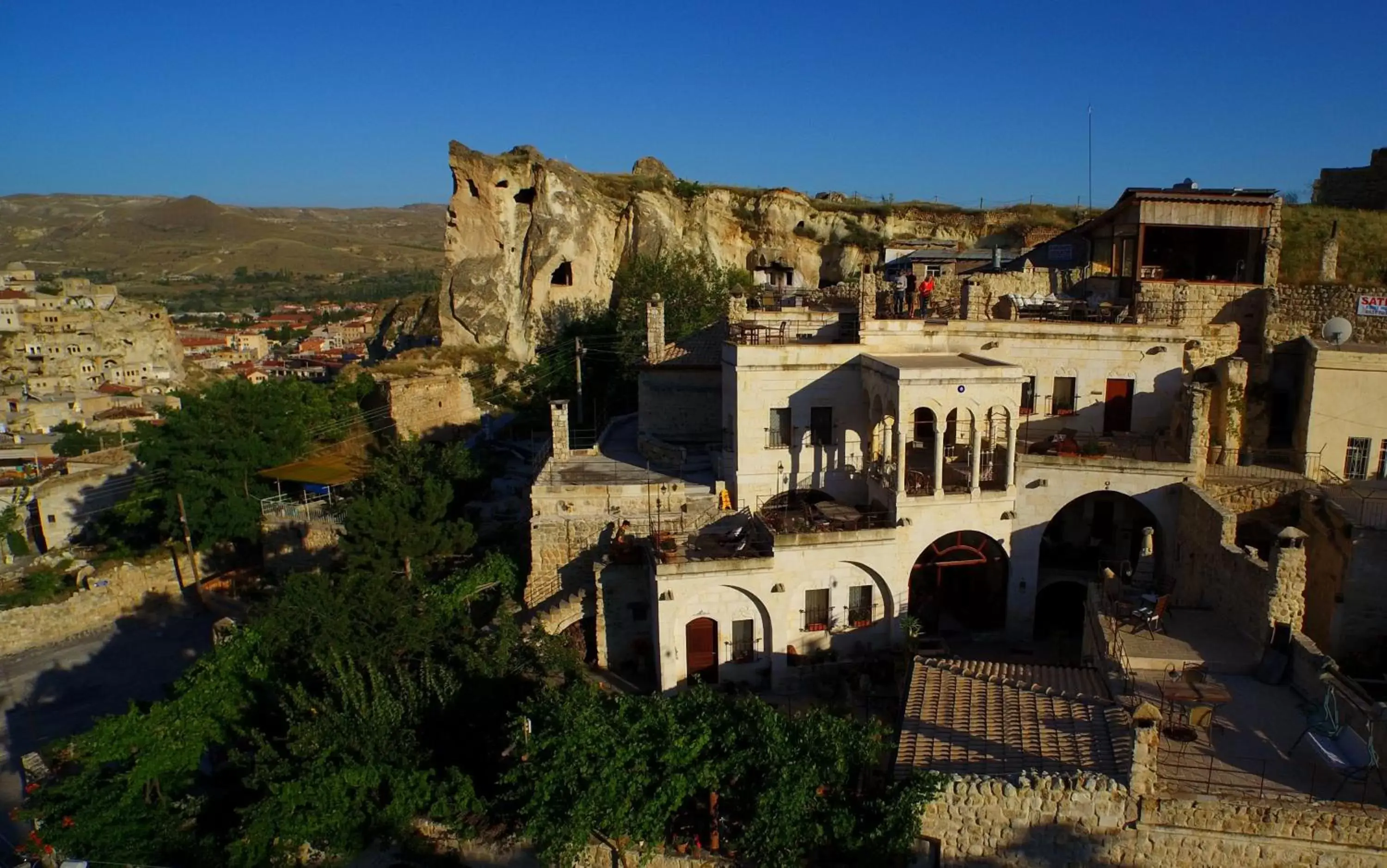 Bird's eye view in Melekler Evi Cave Hotel Bird's eye view in Melekler Evi Cave Hotel