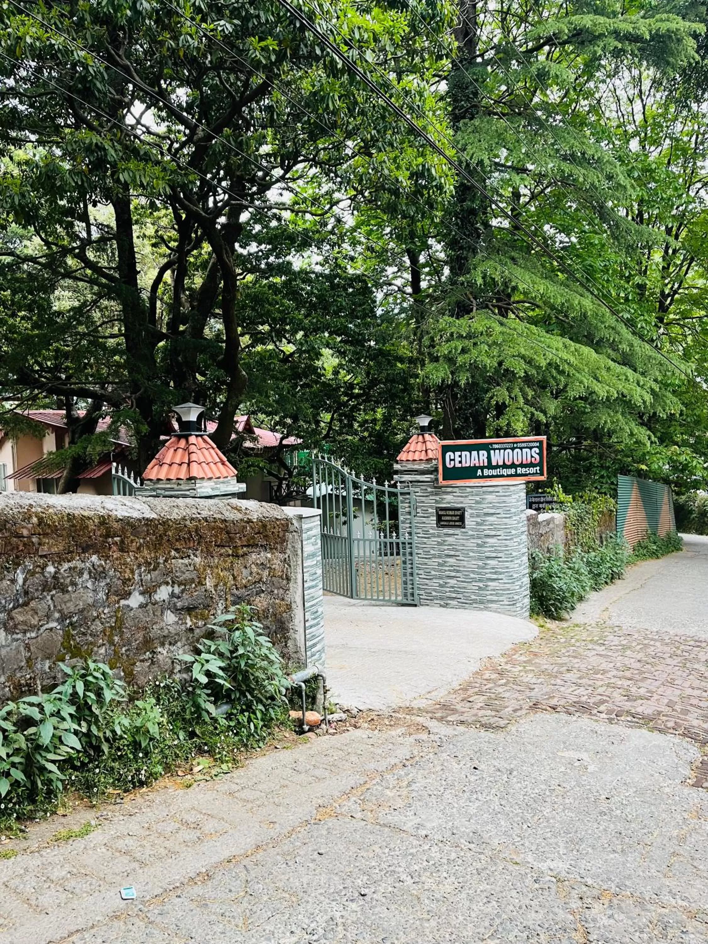 Facade/entrance, Property Building in Cedar Woods Resort