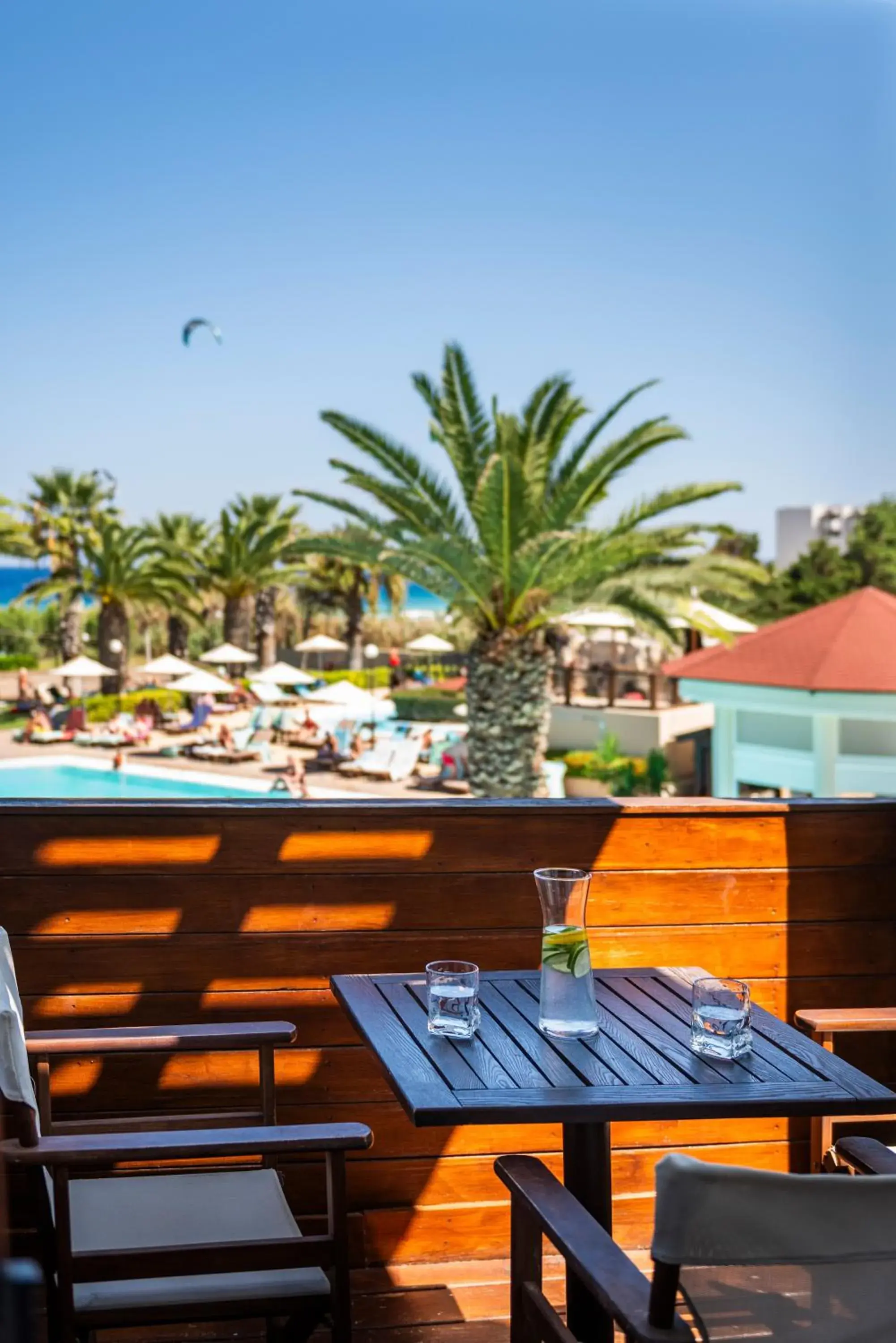 Balcony/Terrace, Restaurant/Places to Eat in D'Andrea Mare Beach Hotel